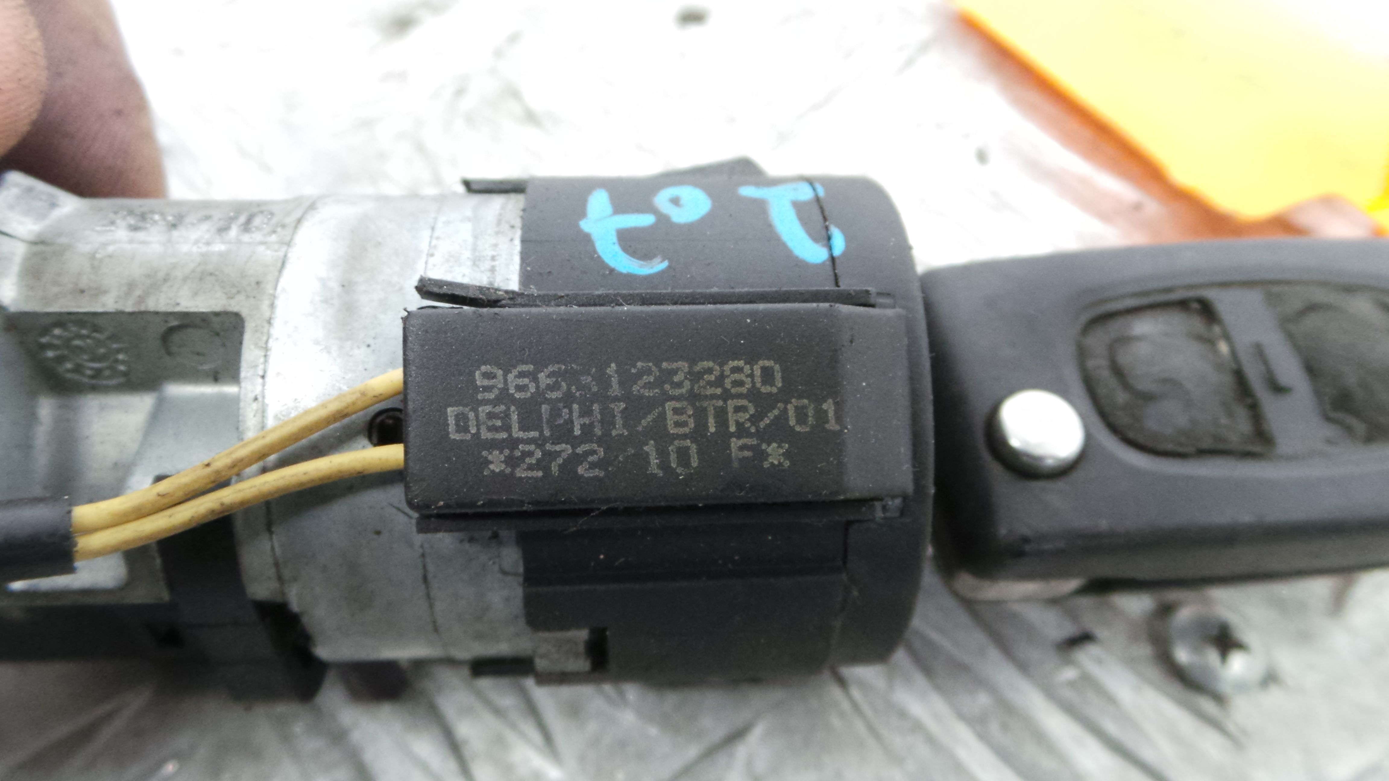 Canhão de ignição 36410600 - PEUGEOT 207 (WA_, WC_), 207/207+ (WA_, WC_)-36671258