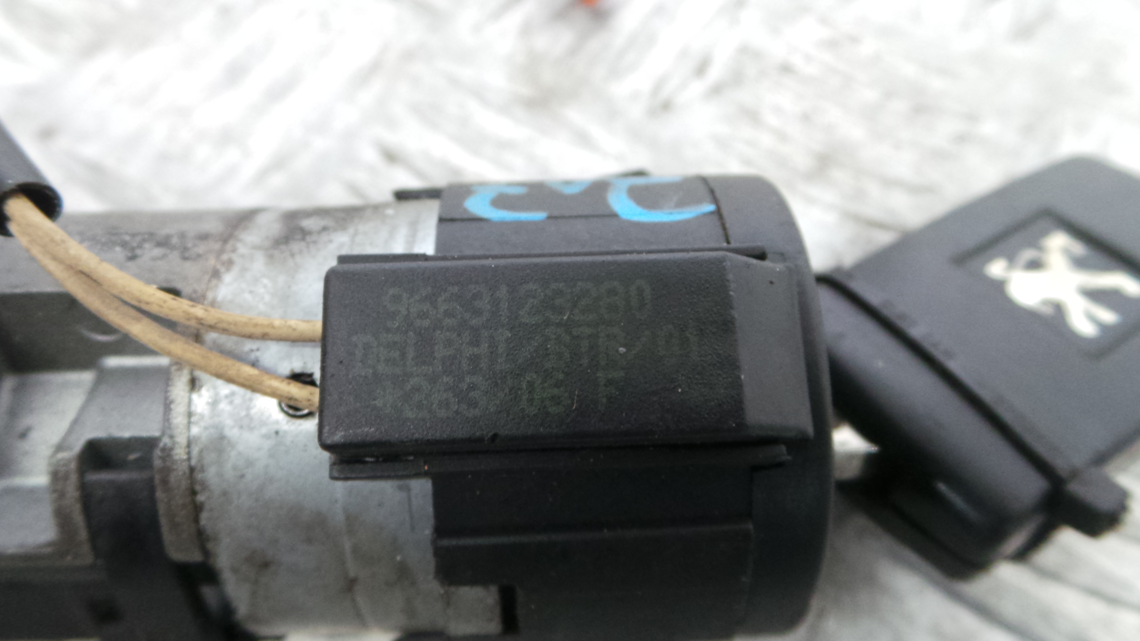 Canhão de ignição 36393600 - PEUGEOT 207 (WA_, WC_), 207/207+ (WA_, WC_)-36671511