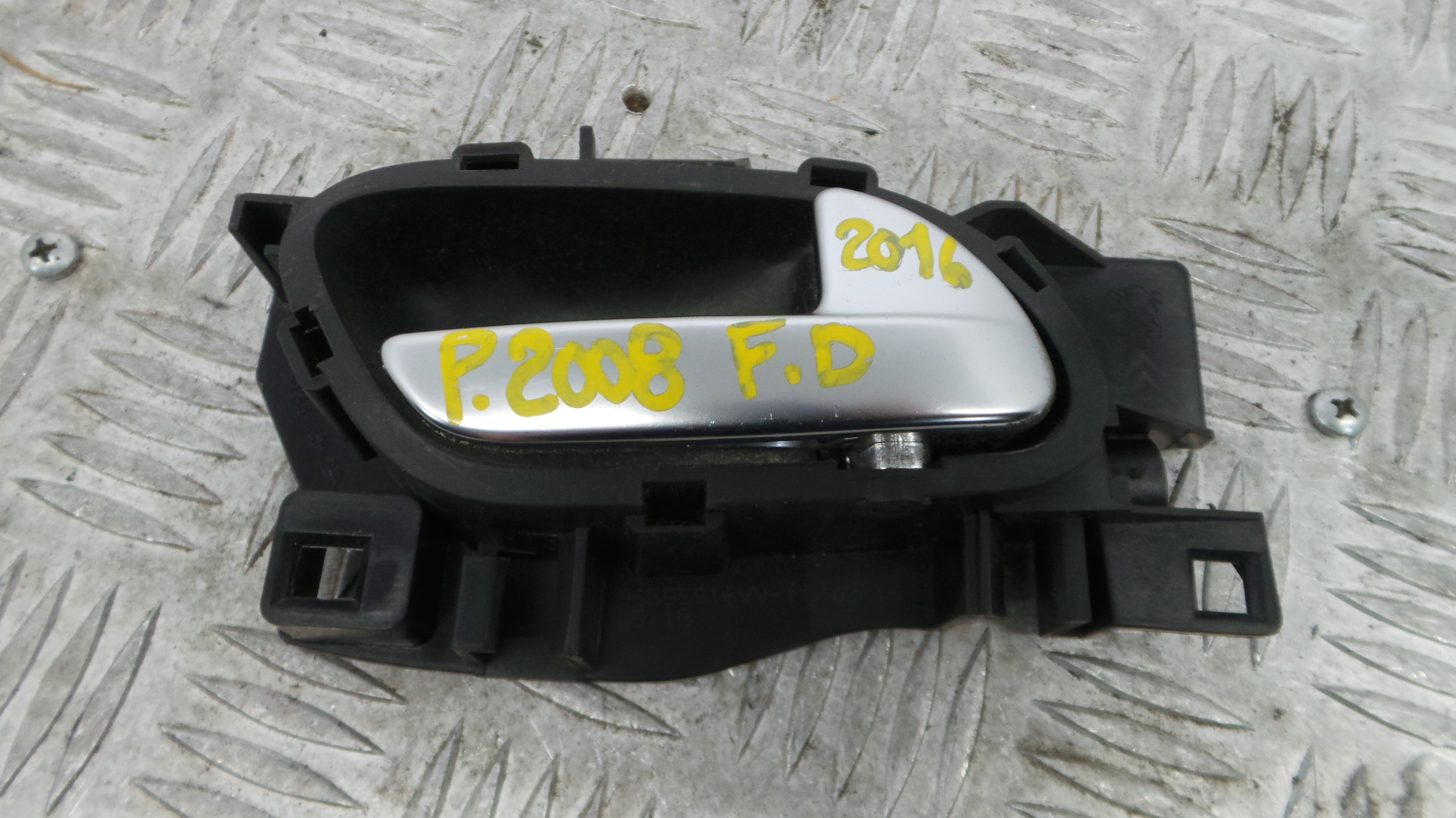 Puxador Interior Frente Direita 96555516VV - PEUGEOT 2008 I (CU_)-36676369