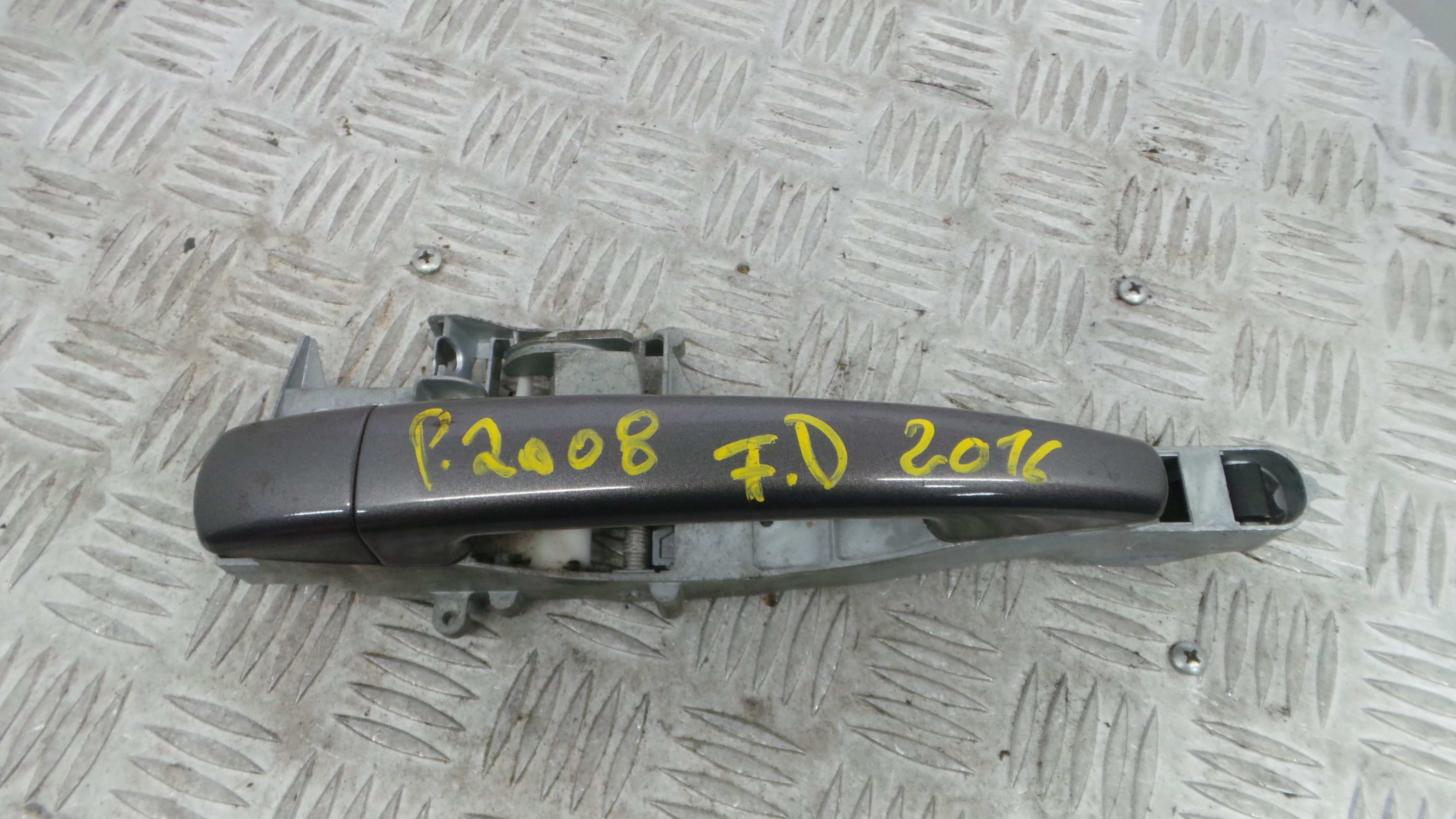 Puxador Exterior Frente Direita 9680168580 - PEUGEOT 2008 I (CU_)-36676373 Puxador Exterior Frente Direita 9680168580 - PEUGEOT 2008 I (CU_)-36676373