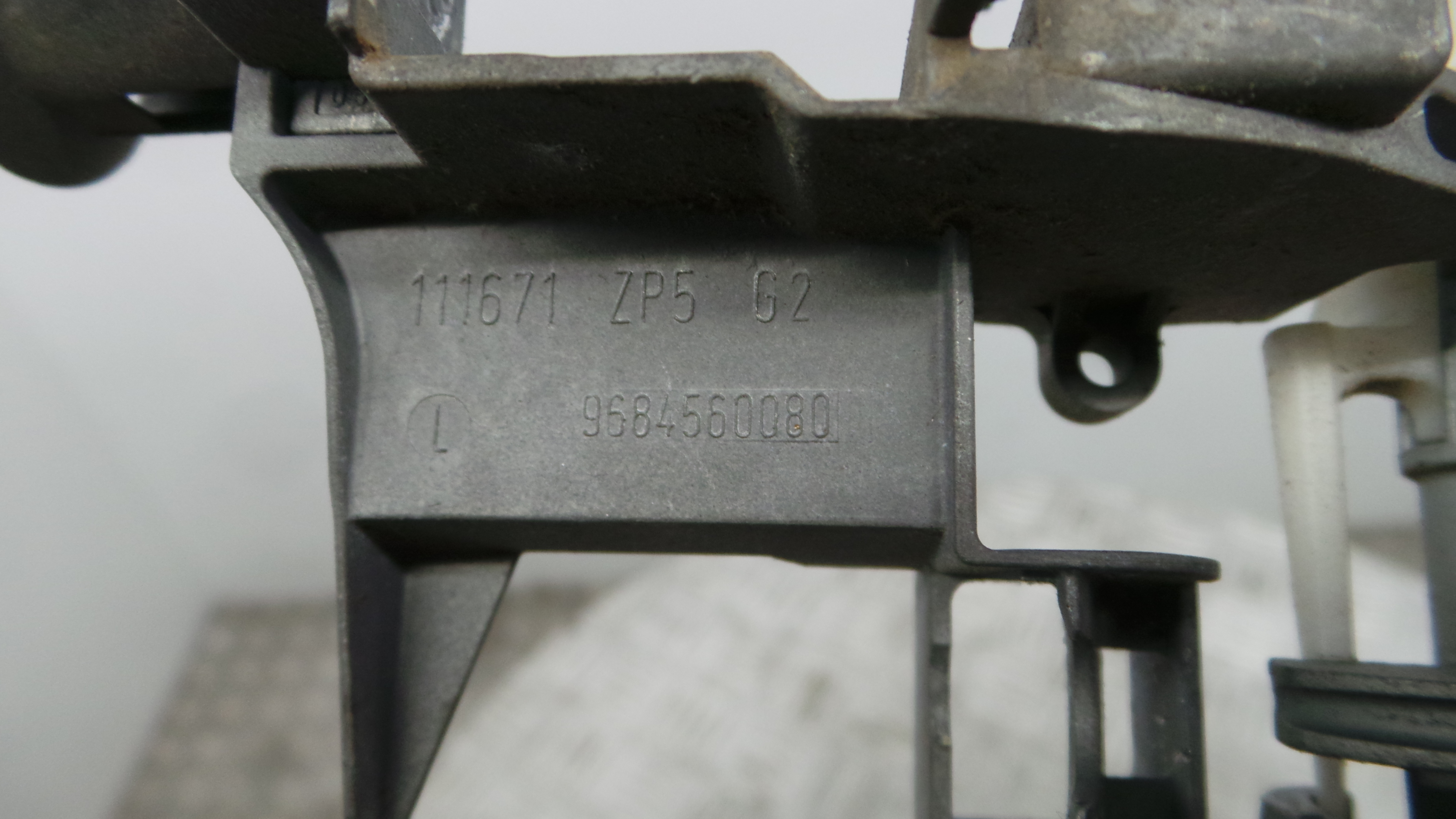 Puxador Exterior Trás esquerdo 9684560080 - CITROËN C3 II (SC_)-36676376