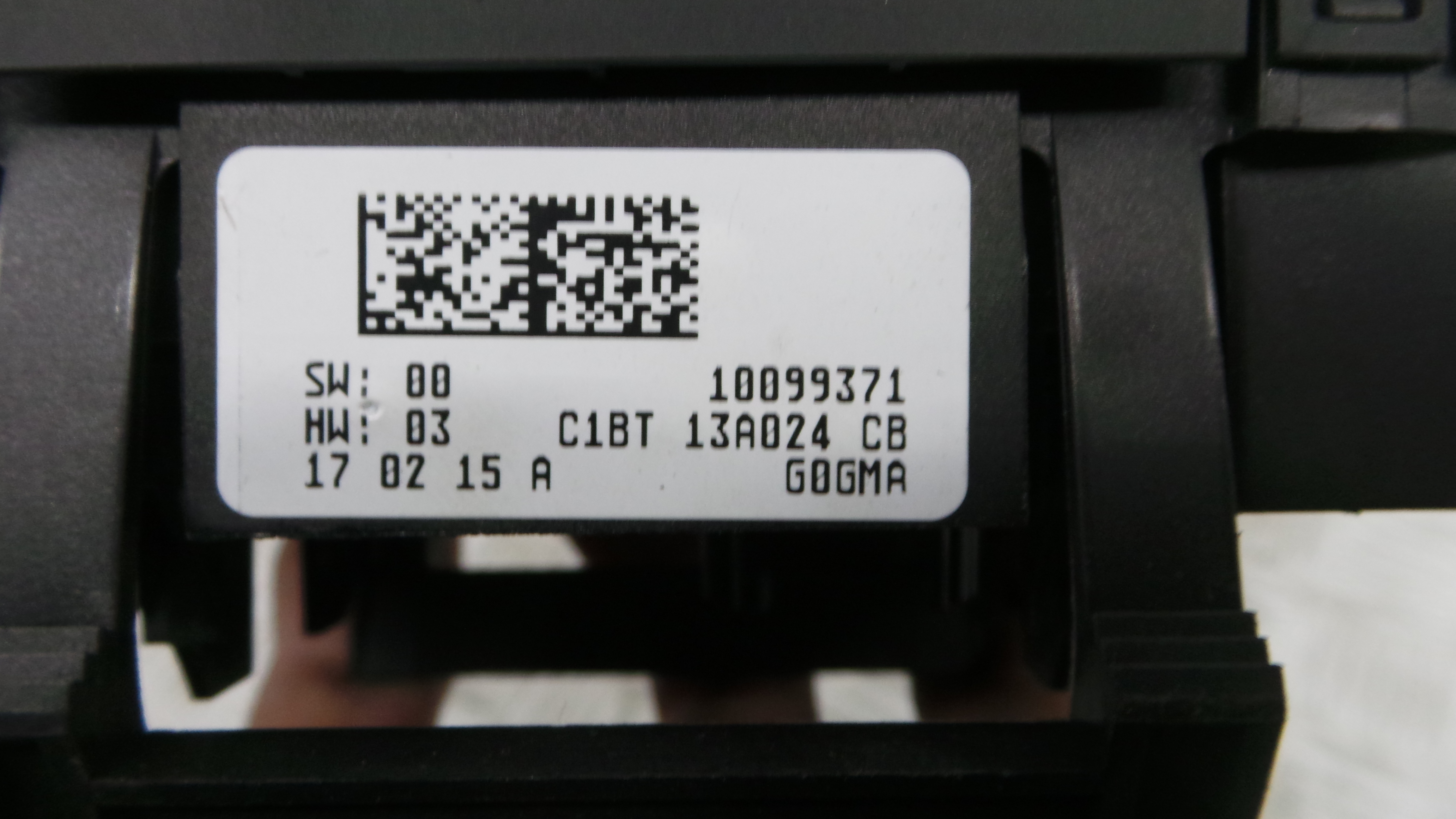 Comando das luzes  C1BT-13A024-CB - FORD FIESTA VI (CB1, CCN)-36676617