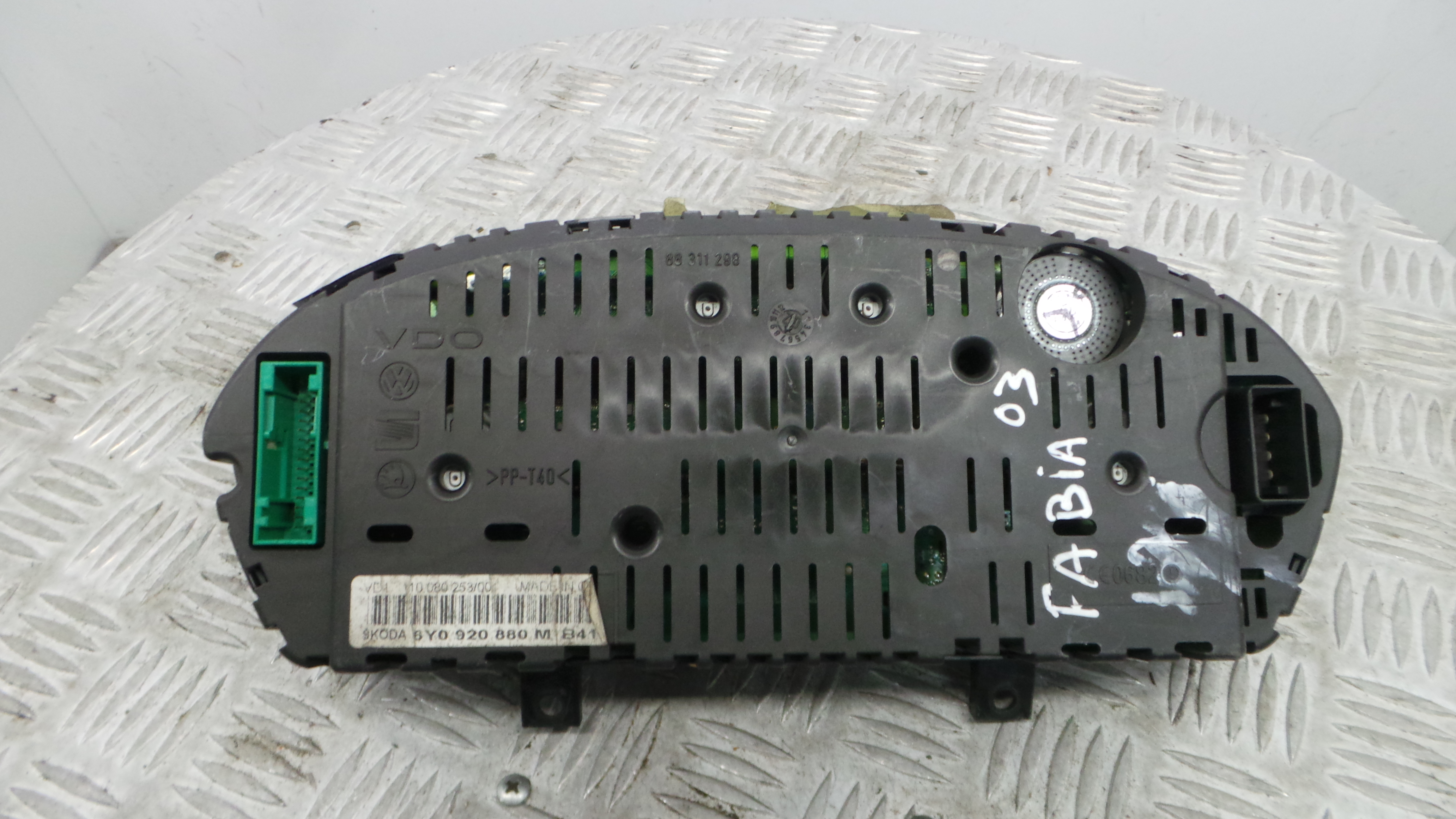 Quadrante 6Y0920880M - SKODA FABIA I (6Y2)-36679409