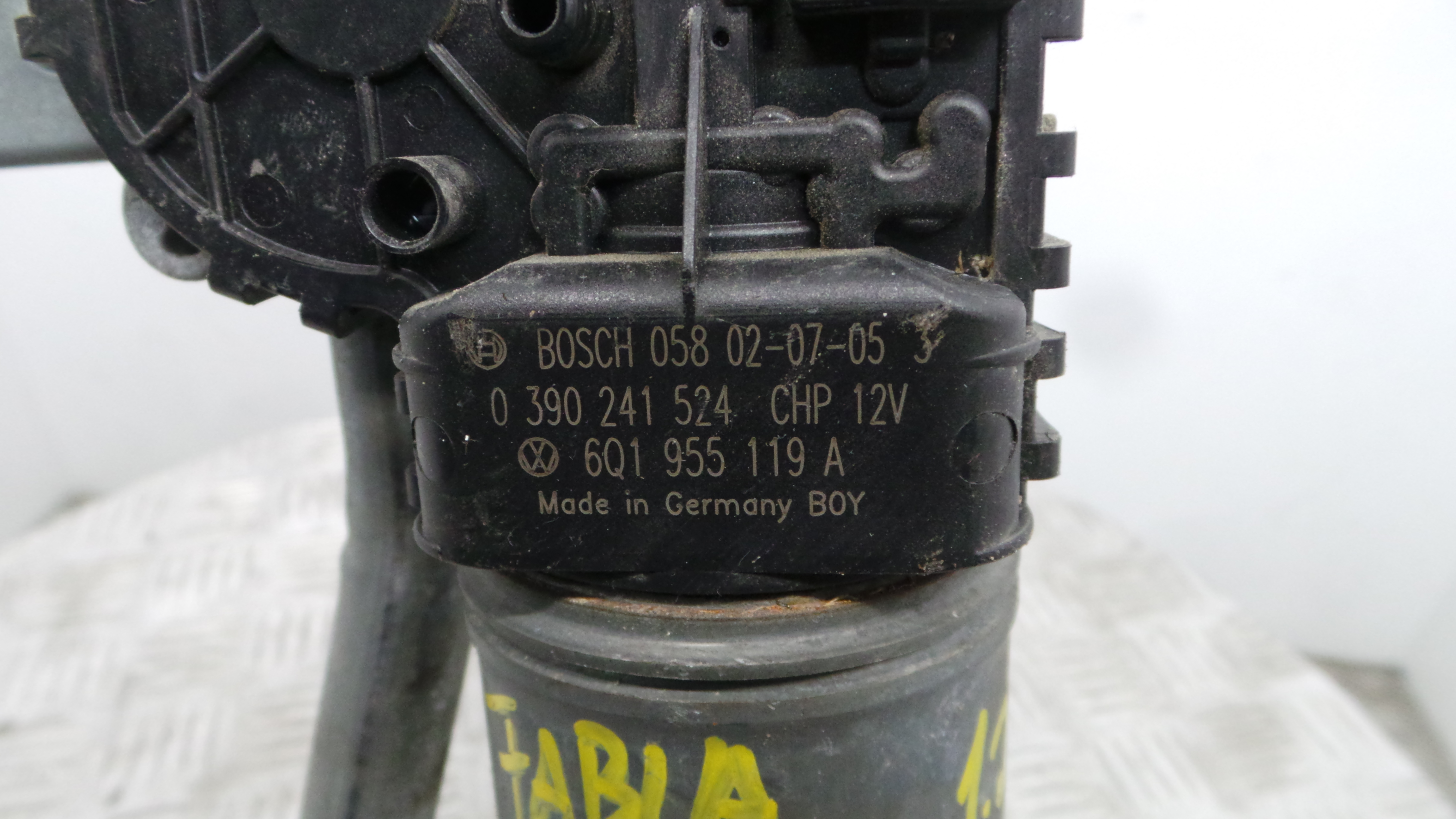 Motor Limpa Vidros Frente 6Q1955119A - SKODA FABIA I (6Y2)-36679469