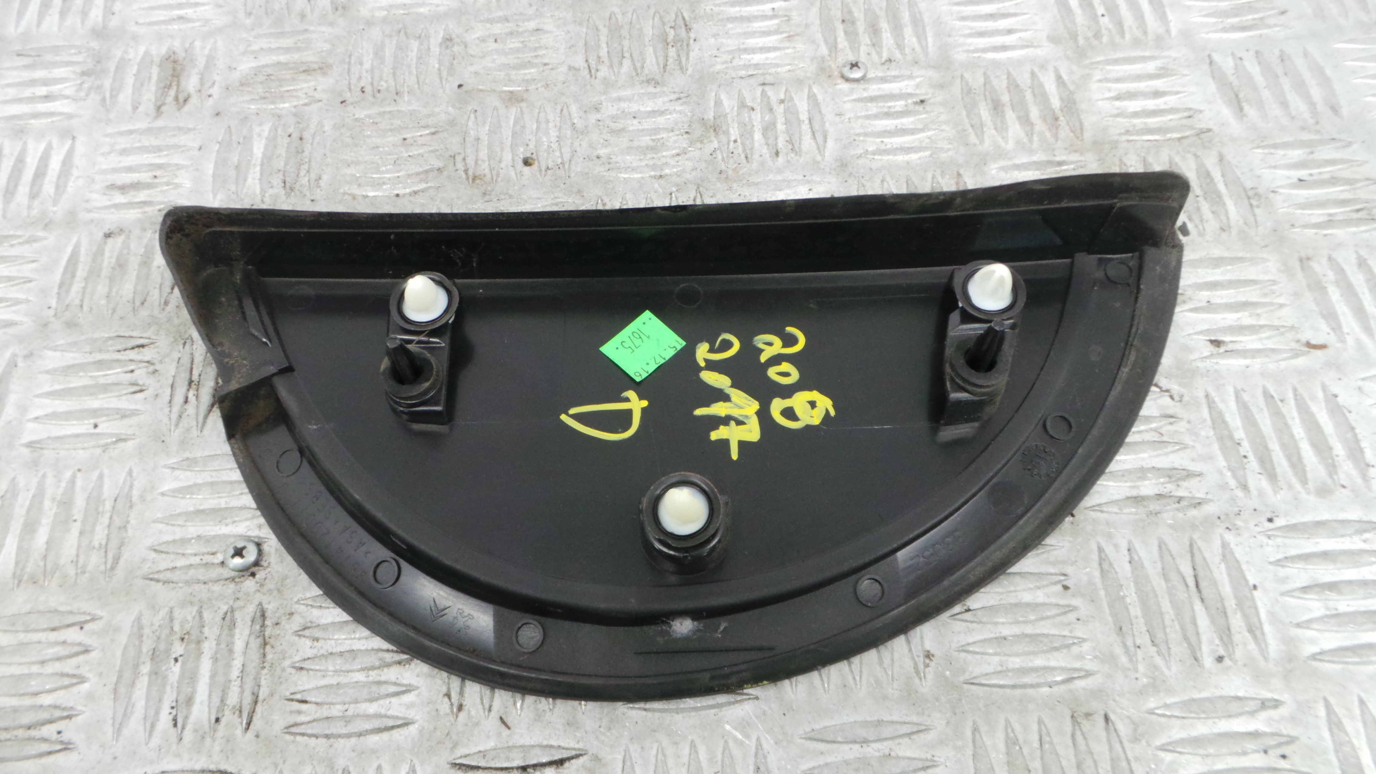 acabamento de espelho 9674720077 - PEUGEOT 208 I (CA_, CC_)-36681154