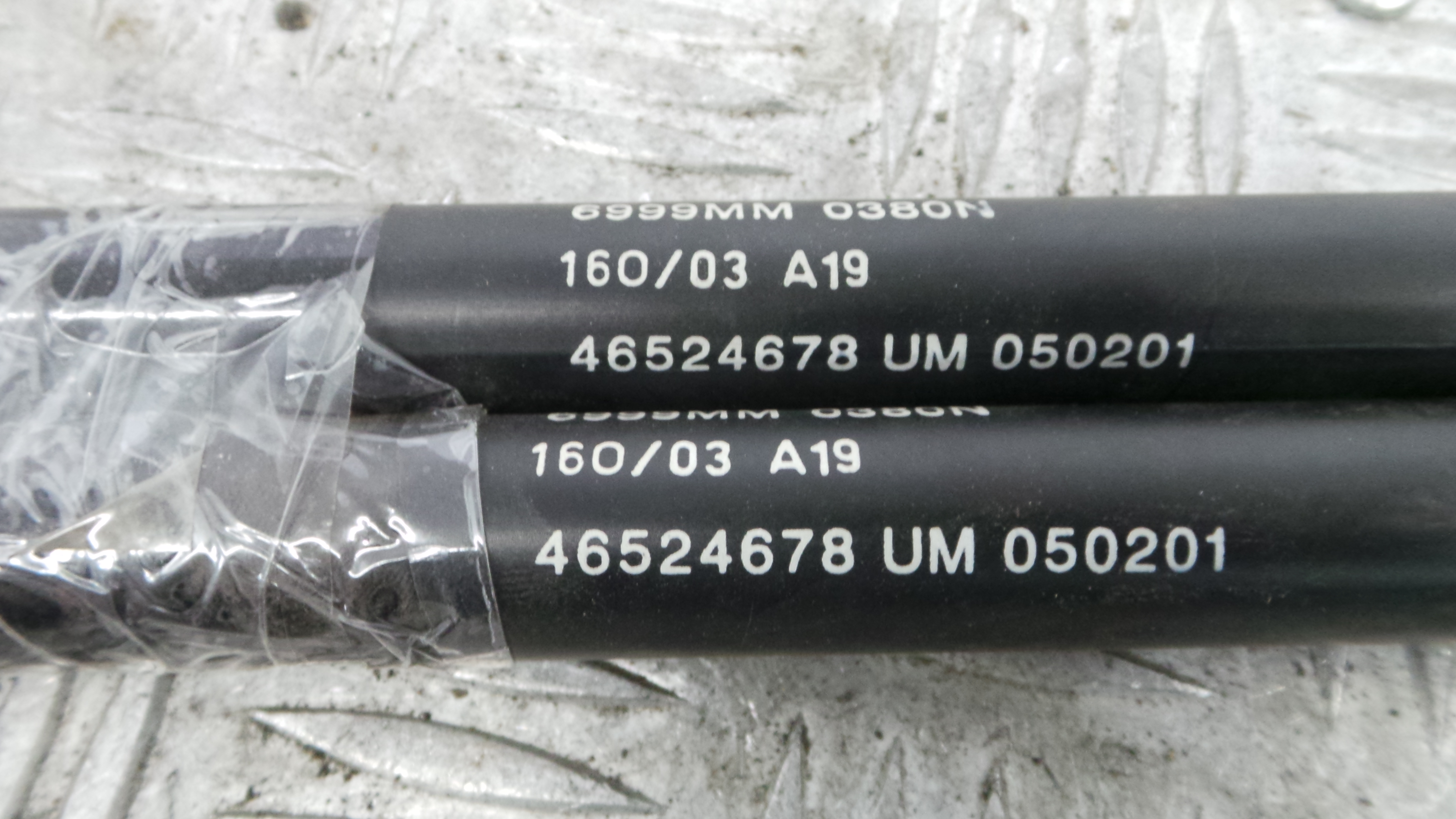 Amortecedor da Mala 46524678 - FIAT PUNTO (188_)-36681195