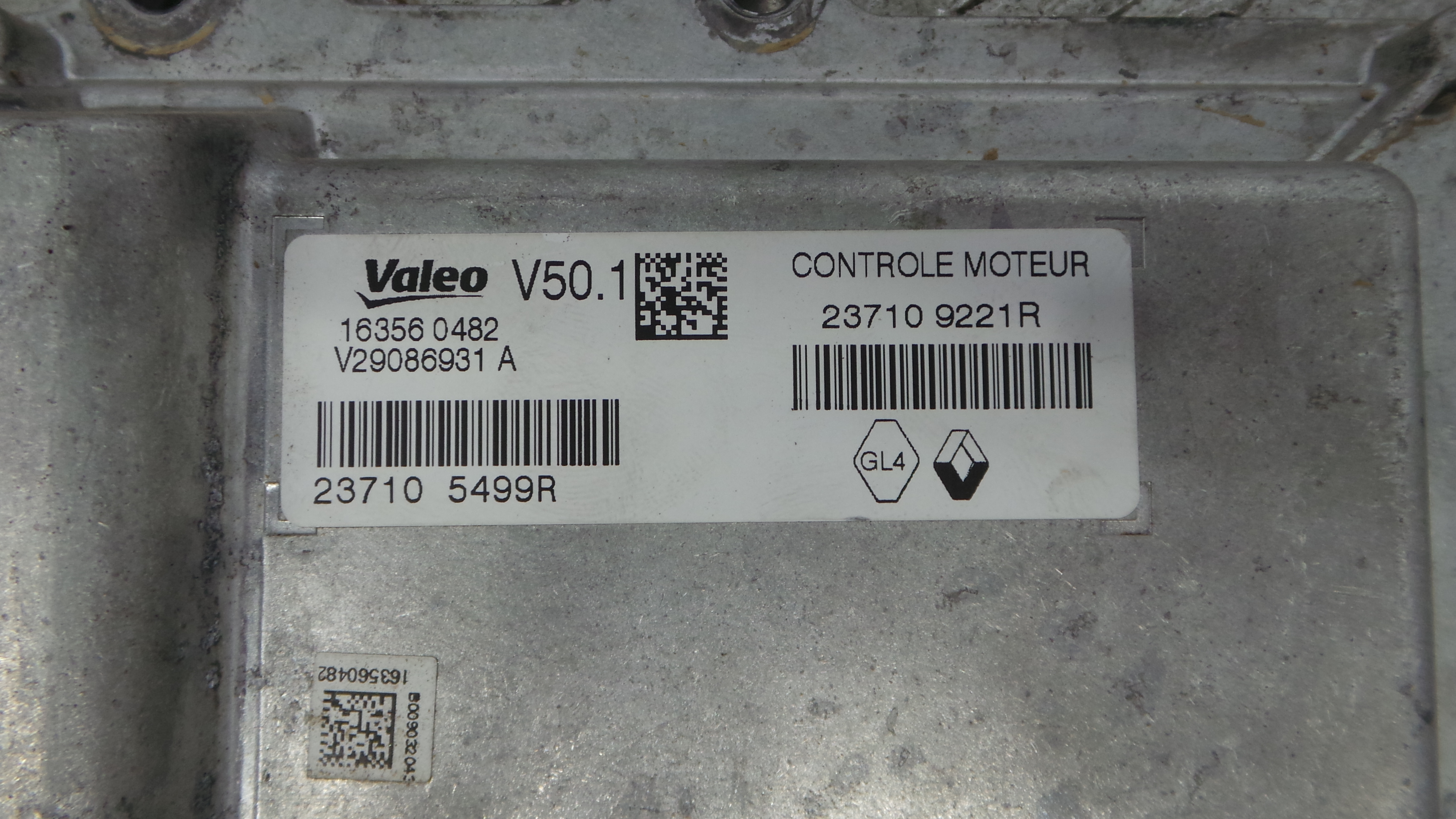 Centralina do Motor 237105499R - RENAULT CLIO IV (BH_)-36750982