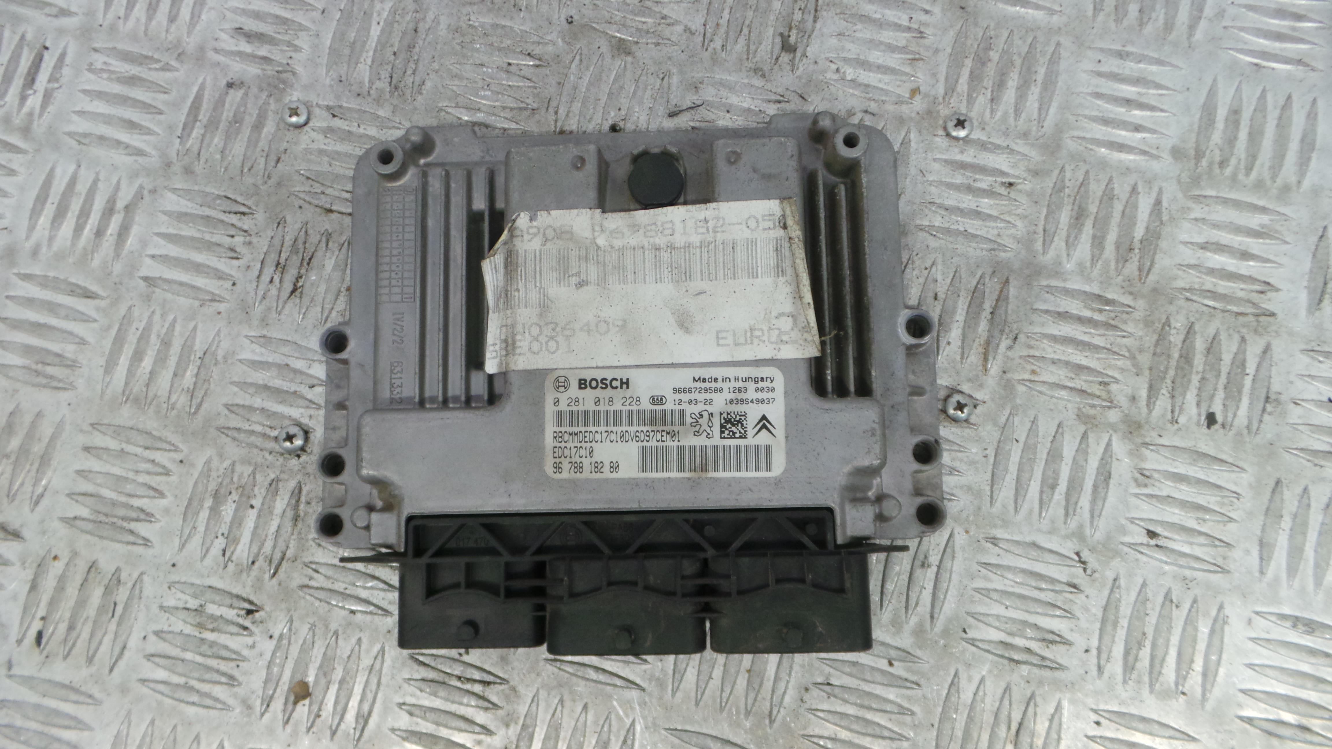 Centralina do Motor 9678818280 - PEUGEOT 208 I (CA_, CC_)-36686013 Centralina do Motor 9678818280 - PEUGEOT 208 I (CA_, CC_)-36686013