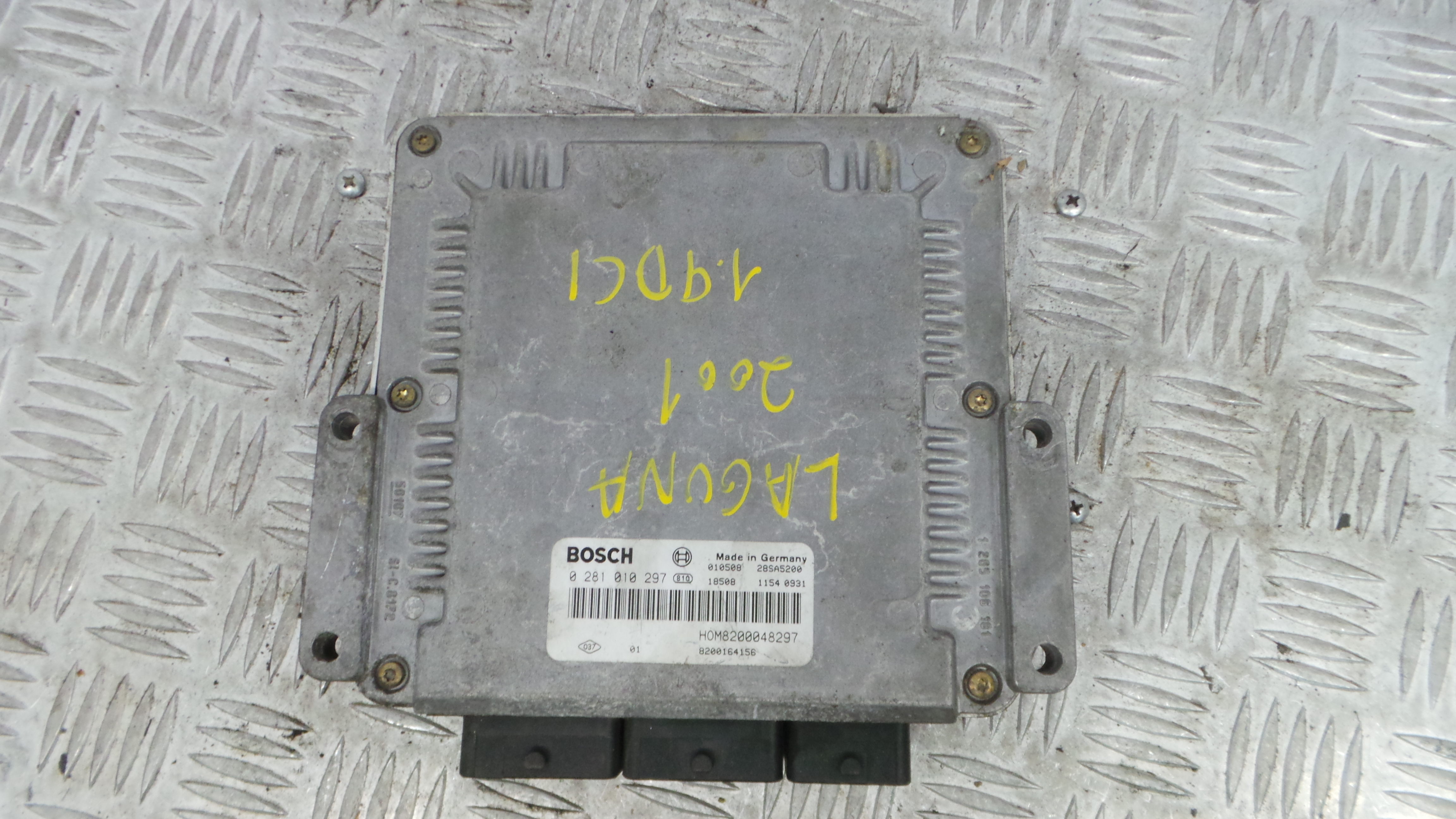 Centralina do Motor 8200164156 - RENAULT LAGUNA II (BG0/1_)-36686687
