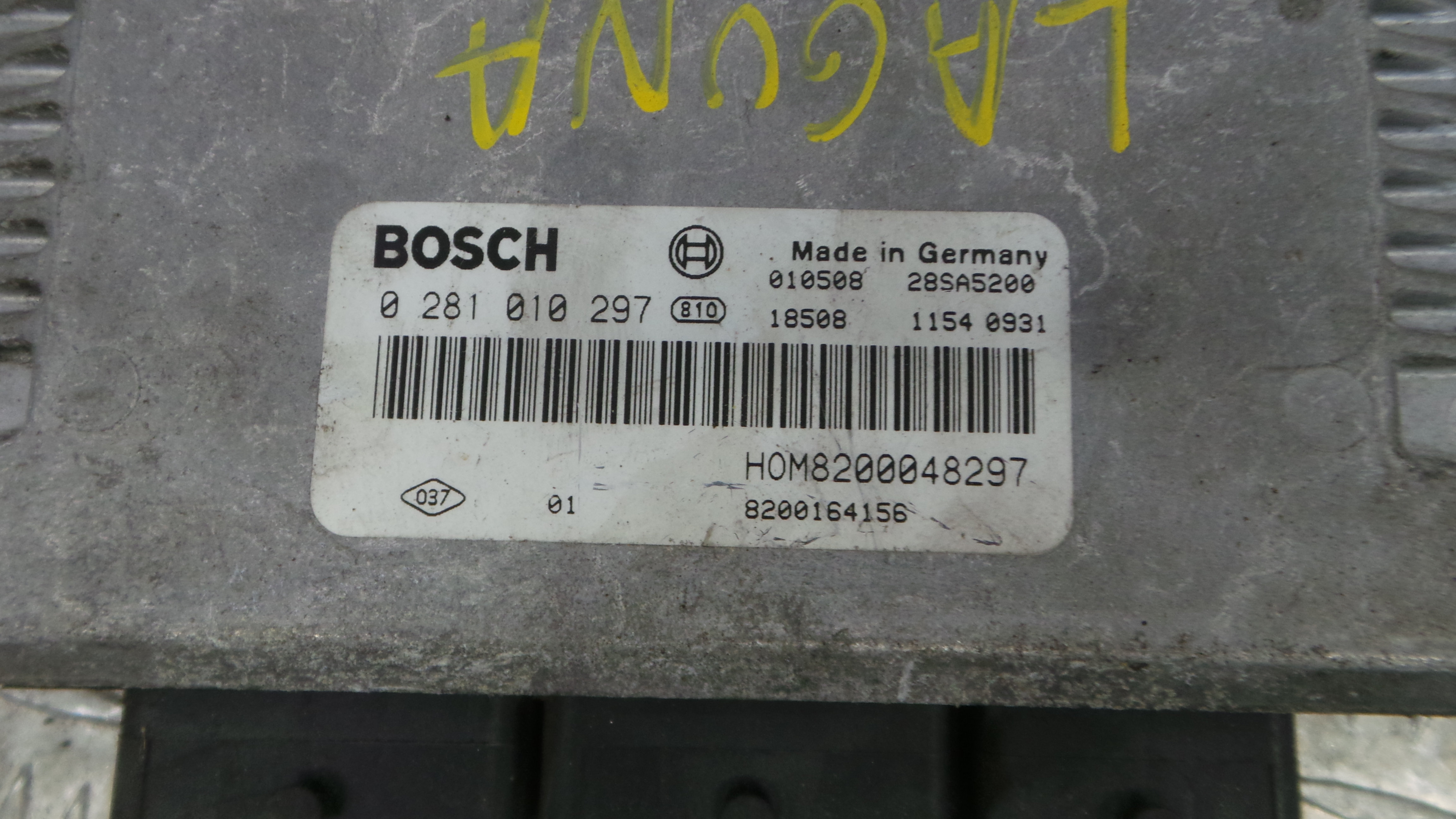 Centralina do Motor 8200164156 - RENAULT LAGUNA II (BG0/1_)-36686687