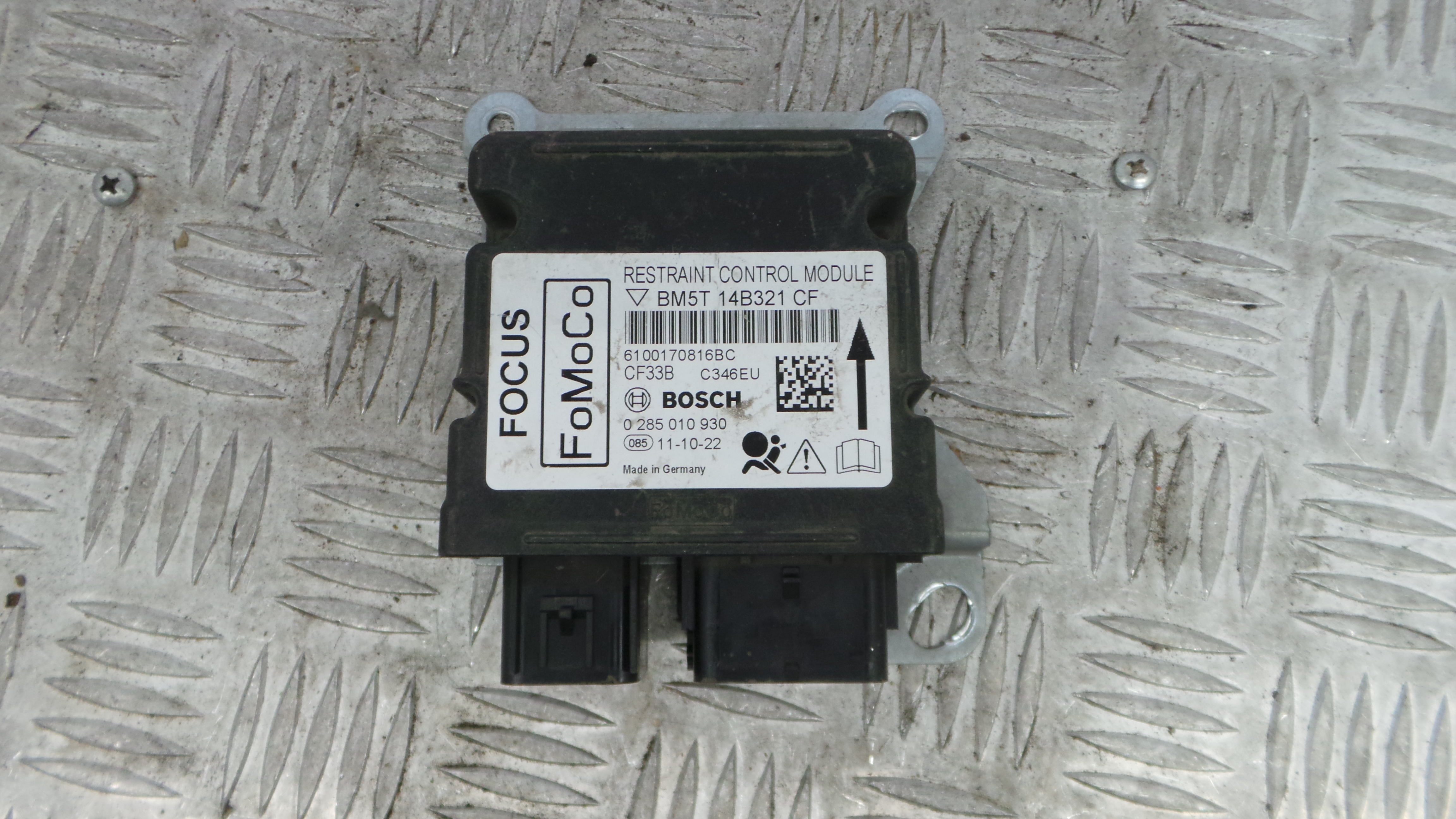 Centralina de Airbags BM5T-14B321-CF - FORD FOCUS III Turnier-36691345 Centralina de Airbags BM5T-14B321-CF - FORD FOCUS III Turnier-36691345