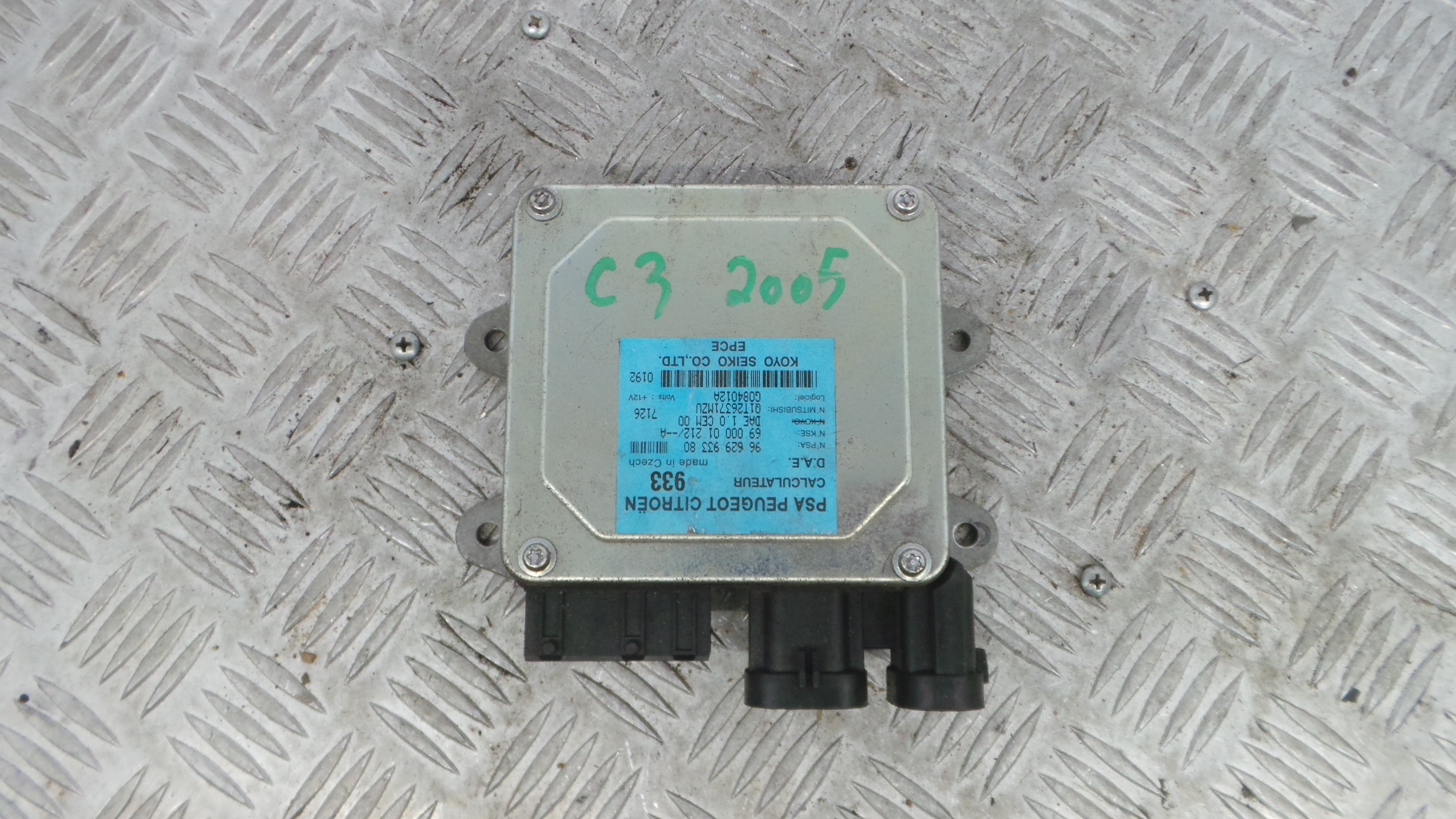 Centralina de Direção 9662993380 - CITROËN C3 I (FC_, FN_)-36691374