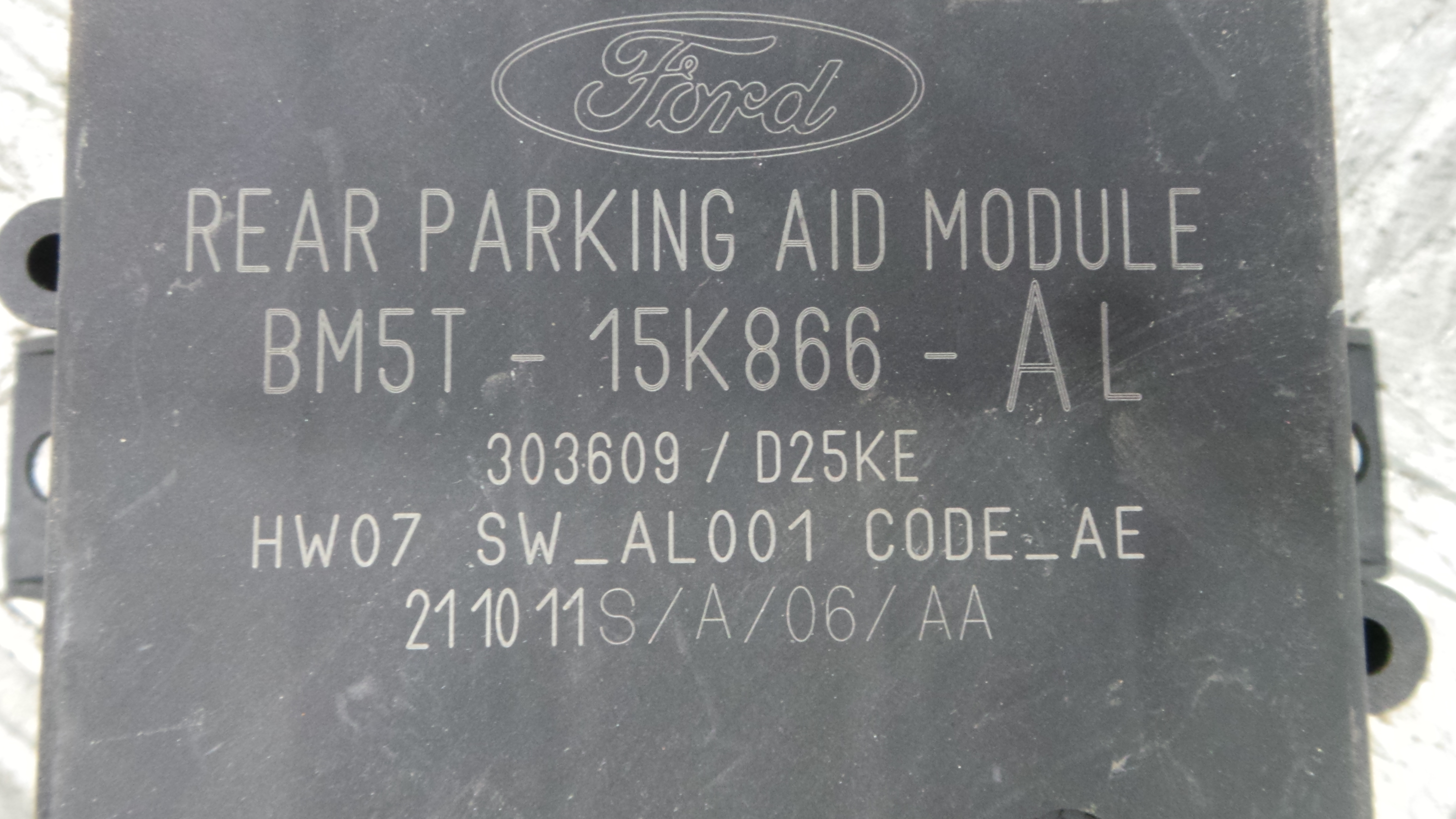 Centralina Sensores Estacionamento BM5T-15K866-AL - FORD FOCUS III Turnier-36691751