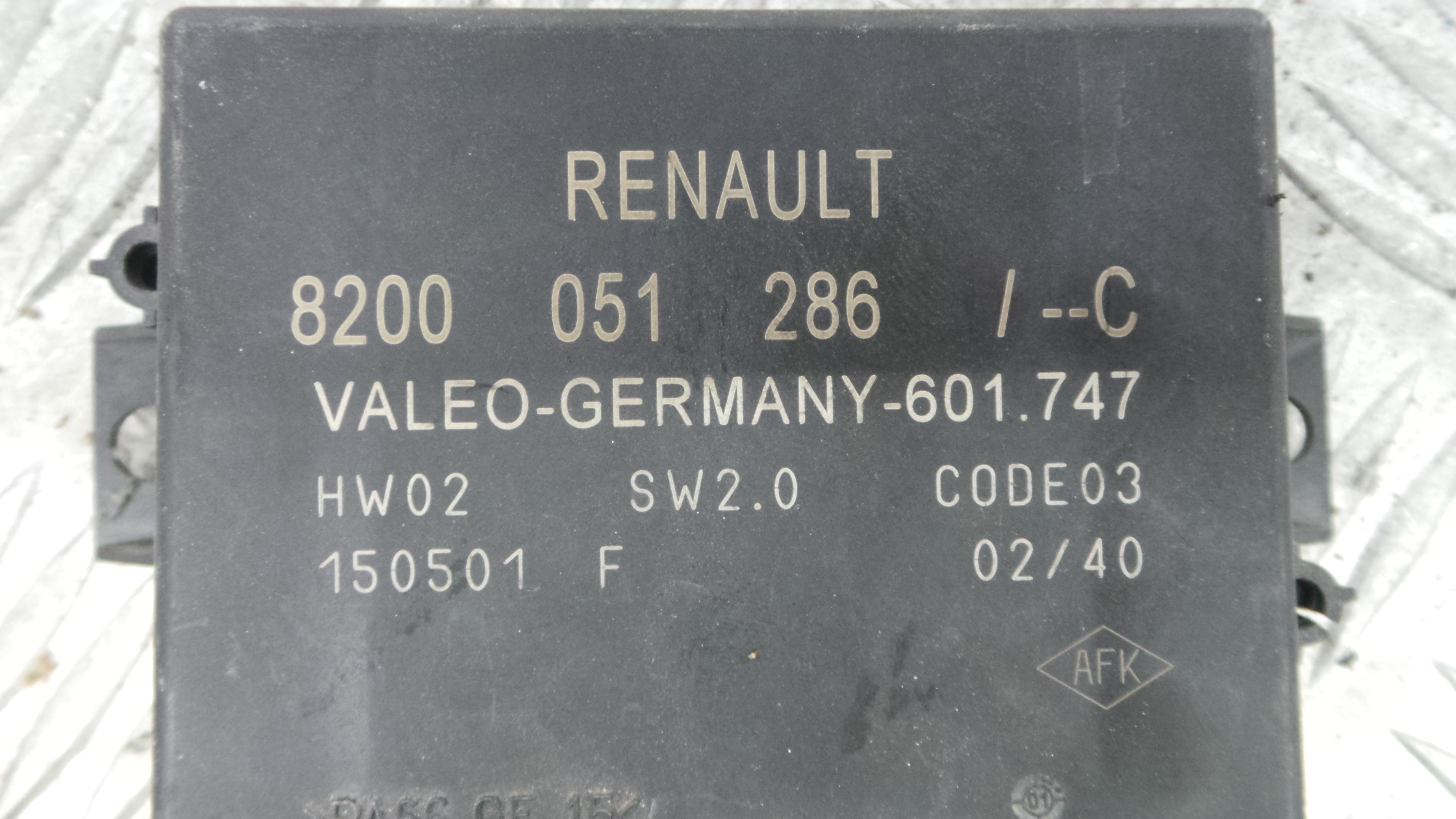Modulo Electrónico 8200051286C - RENAULT LAGUNA I (B56_, 556_)-36691760