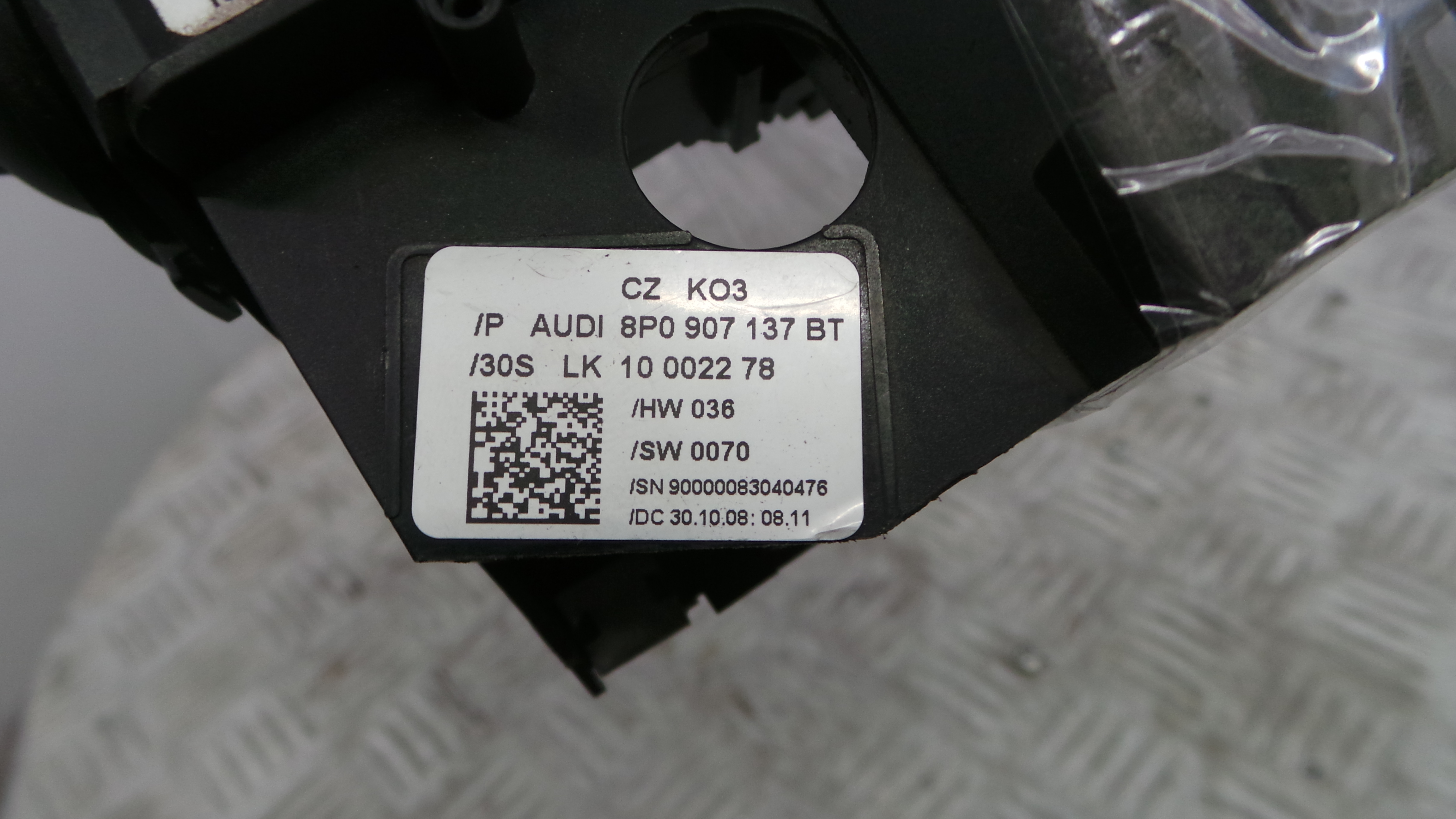 Manete / Comando dos Piscas 8P0907137BT - AUDI A3 (8P1)-36691793