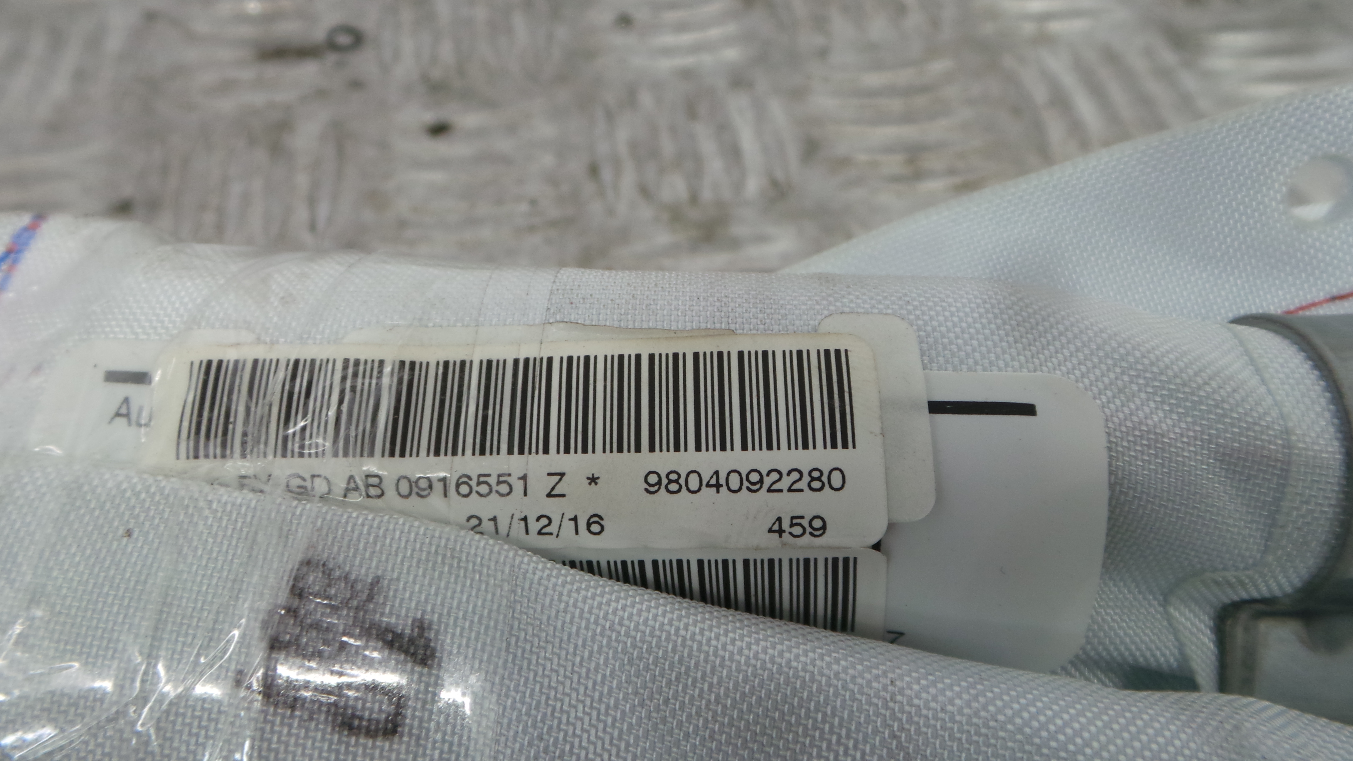 Airbags de Cortina Esq 9804092280 - PEUGEOT 208 I (CA_, CC_)-36692270
