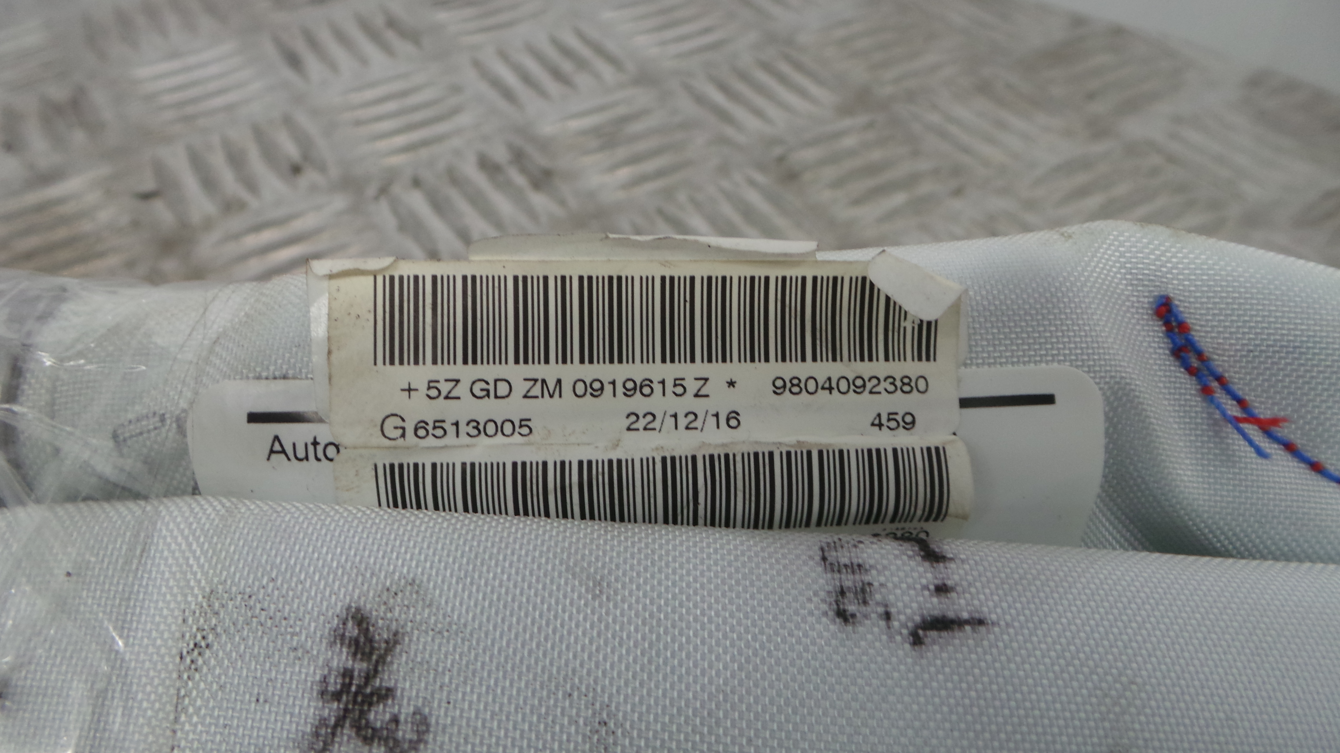 Airbags de Cortina Dto 9804092380 - PEUGEOT 208 I (CA_, CC_)-36692274