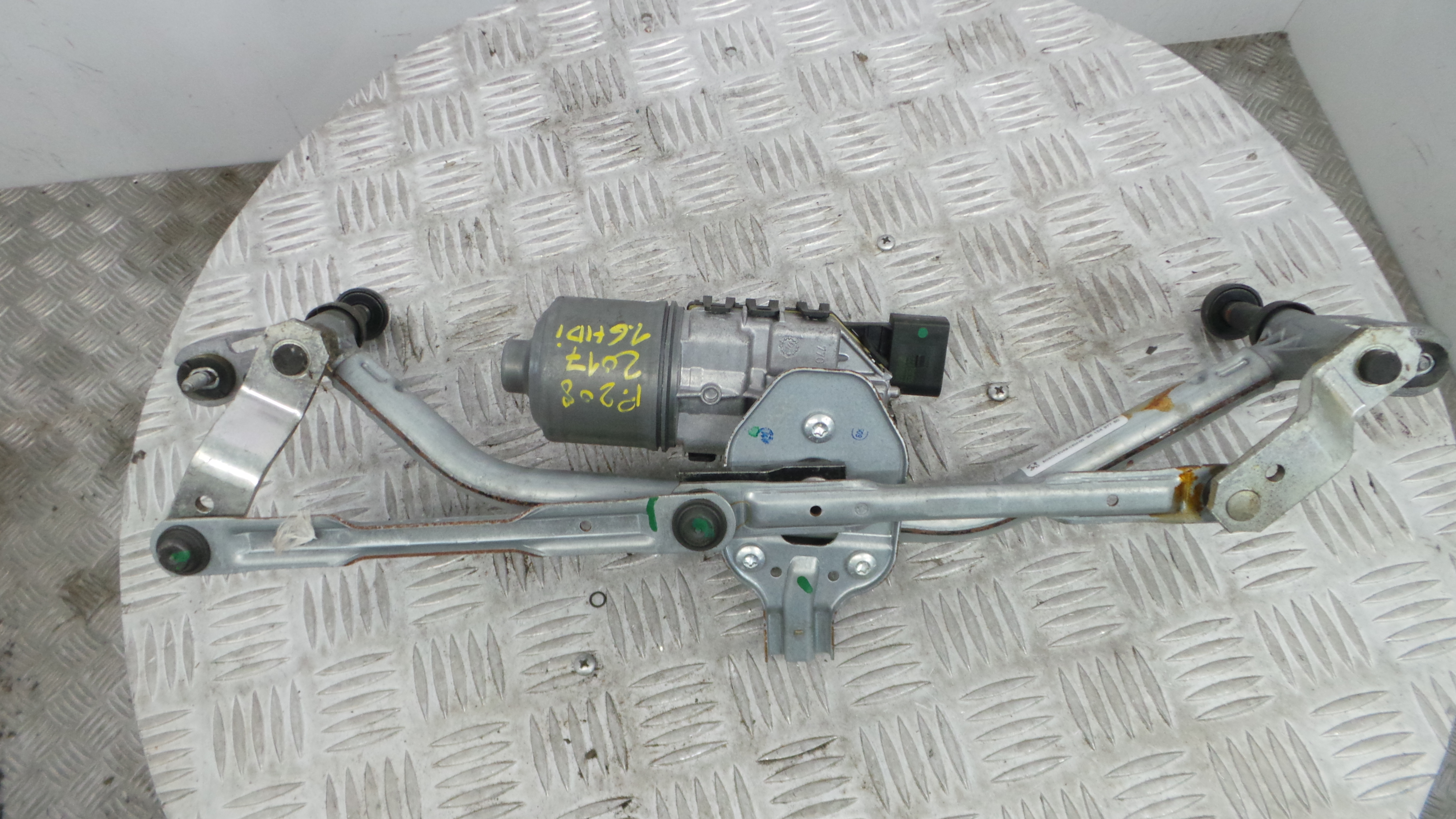 Motor Limpa Vidros Frente  9815497780 - PEUGEOT 208 I (CA_, CC_)-36692323