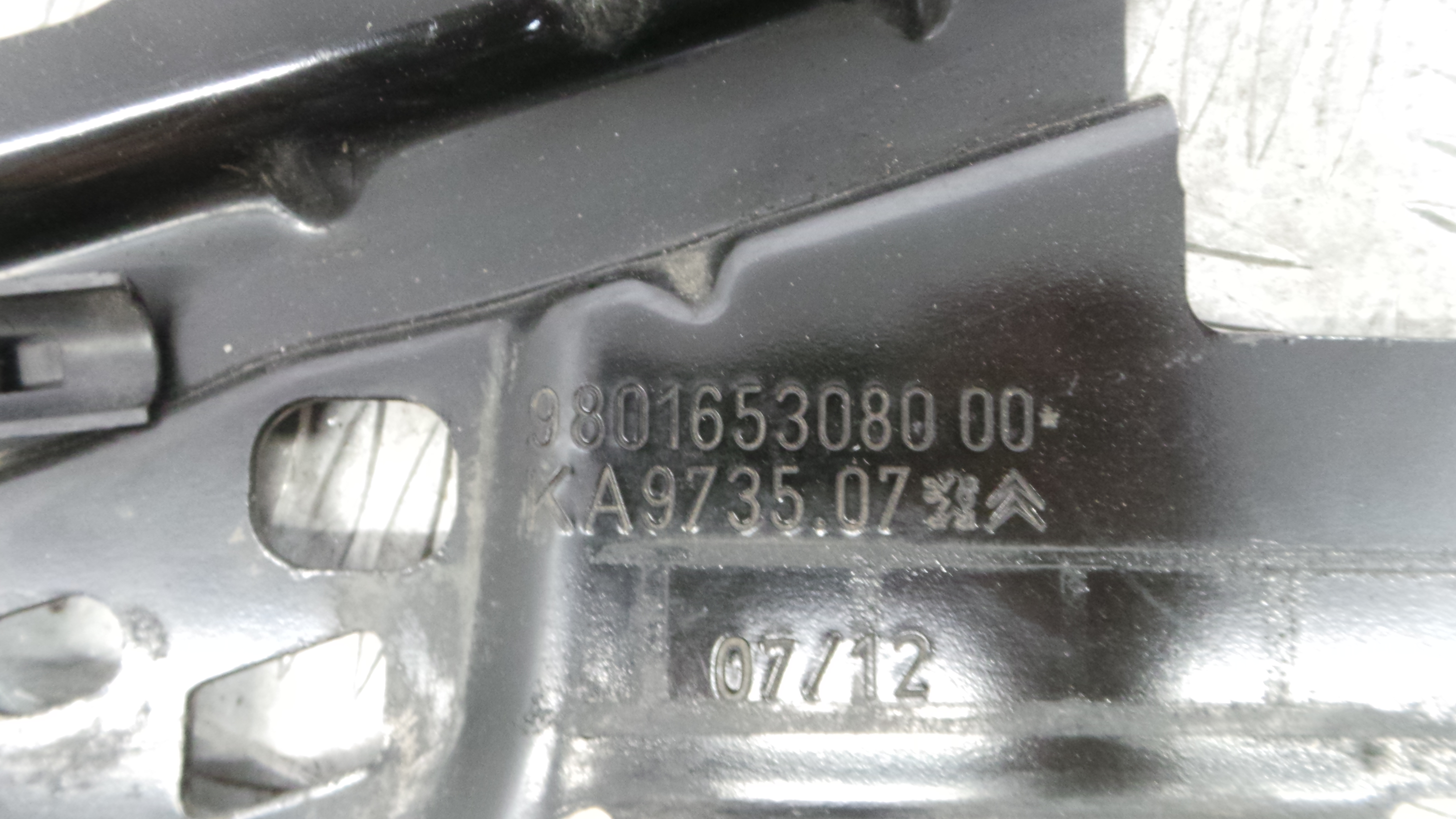 Base da Bateria 9801653080 - PEUGEOT 208 I (CA_, CC_)-36692385