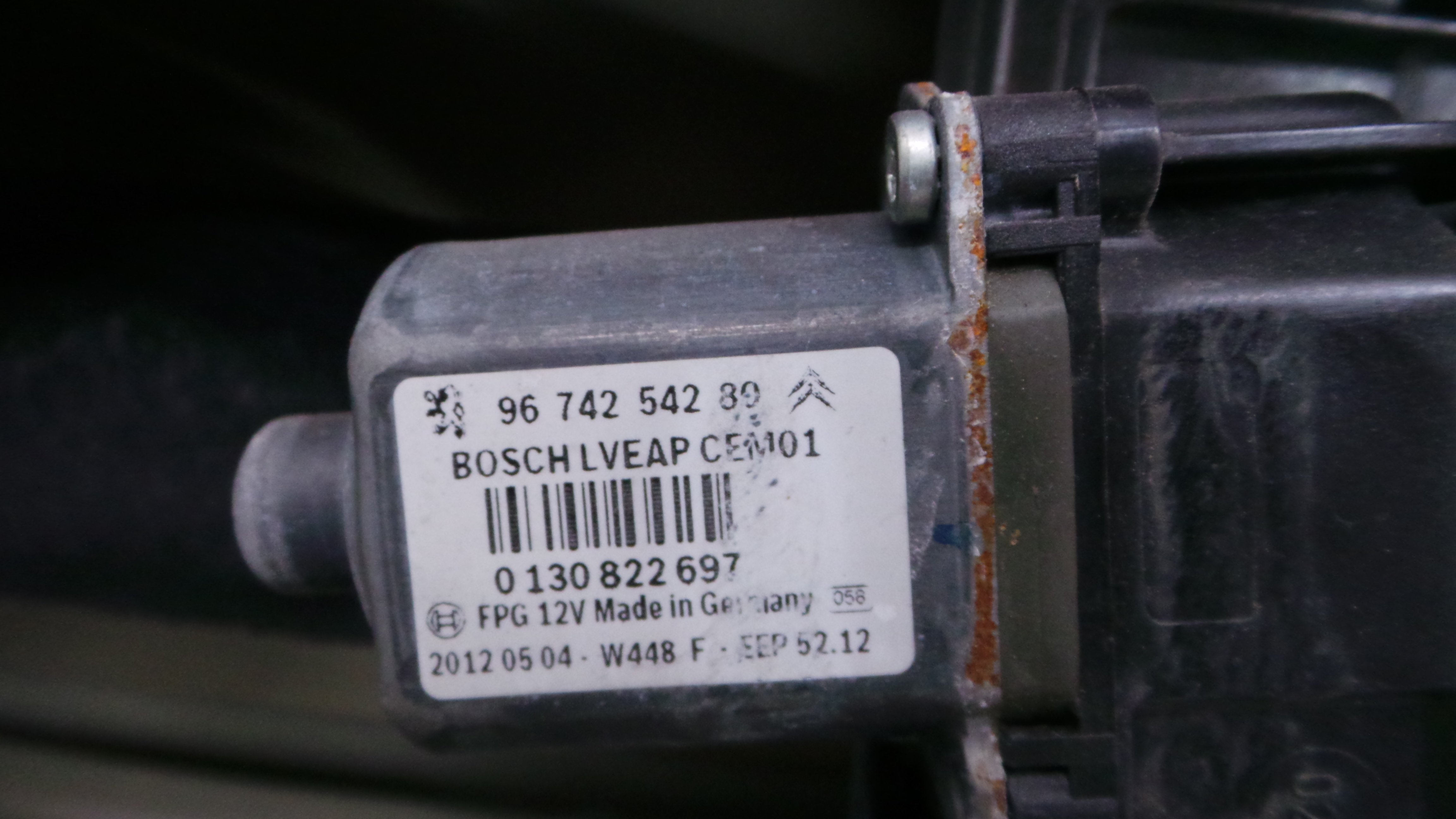 Elevador Frente Esq 9674254280 - PEUGEOT 208 I (CA_, CC_)-36710941