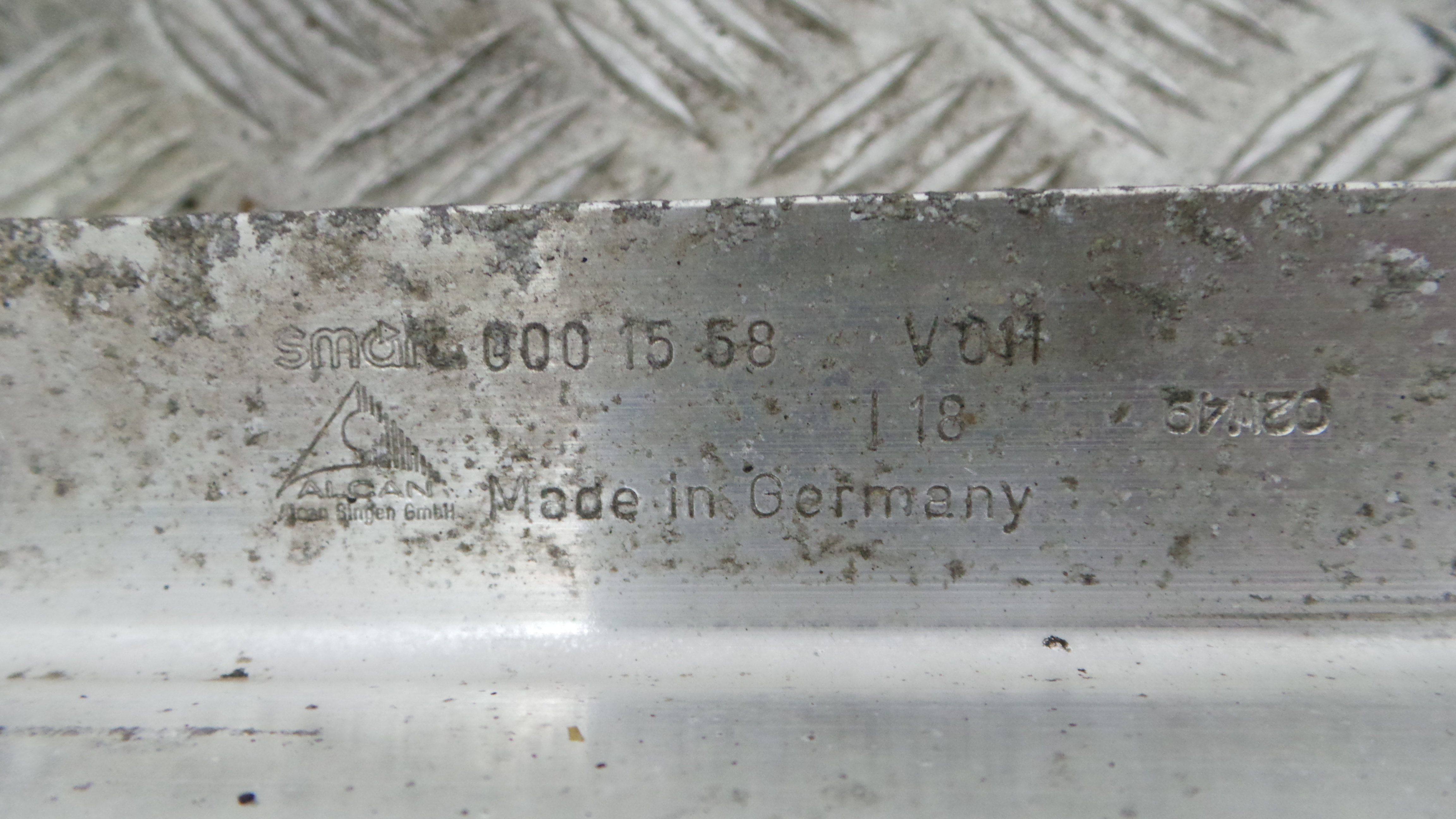 Reforco do Para Choques Traseiro  0001558V011 - SMART FORTWO Coupé (450)-36711094