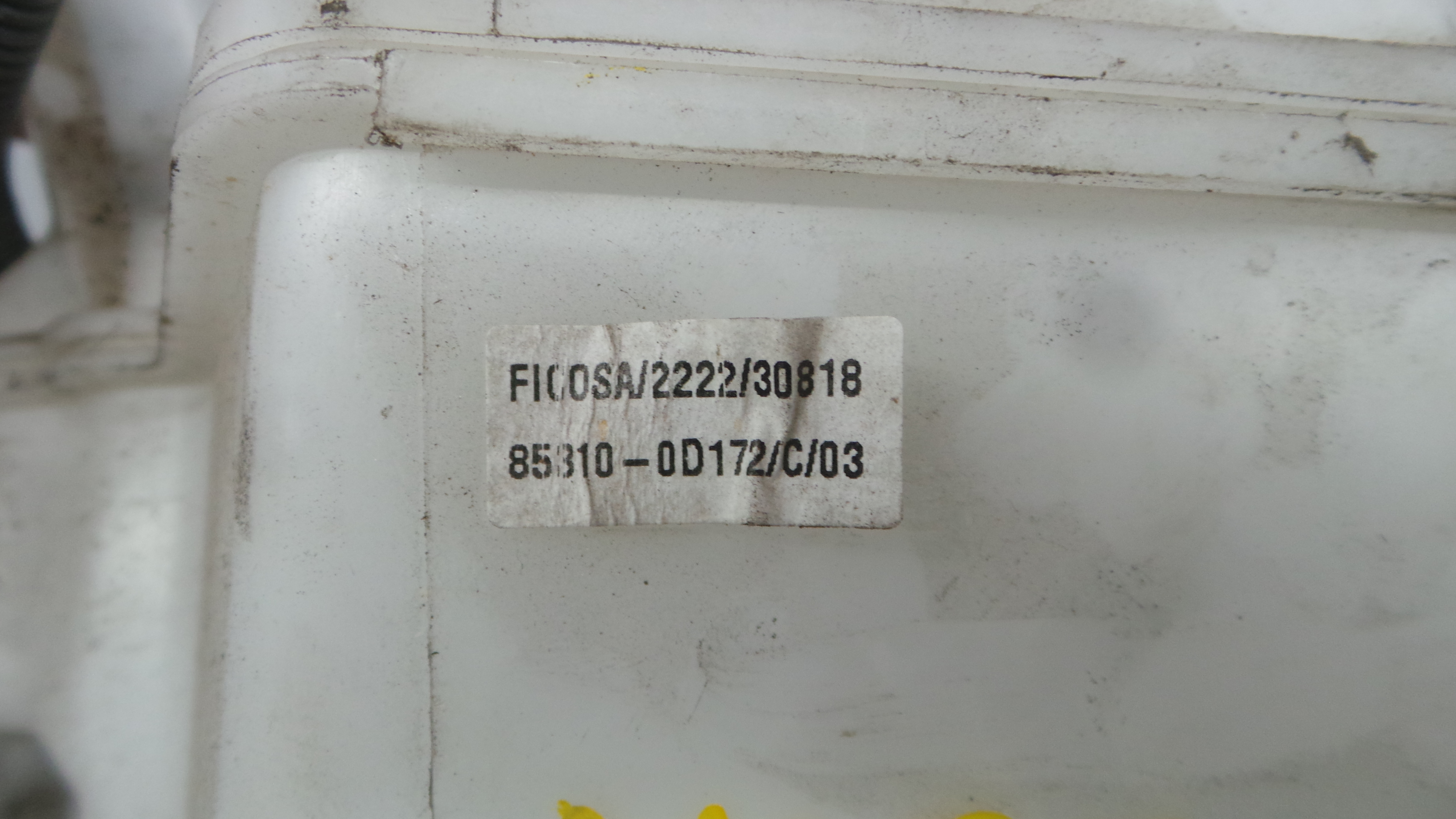 Deposito Reservatório Limpa Vidros Para Brisas 85310-0D172 - TOYOTA YARIS (_P15_)-36711581