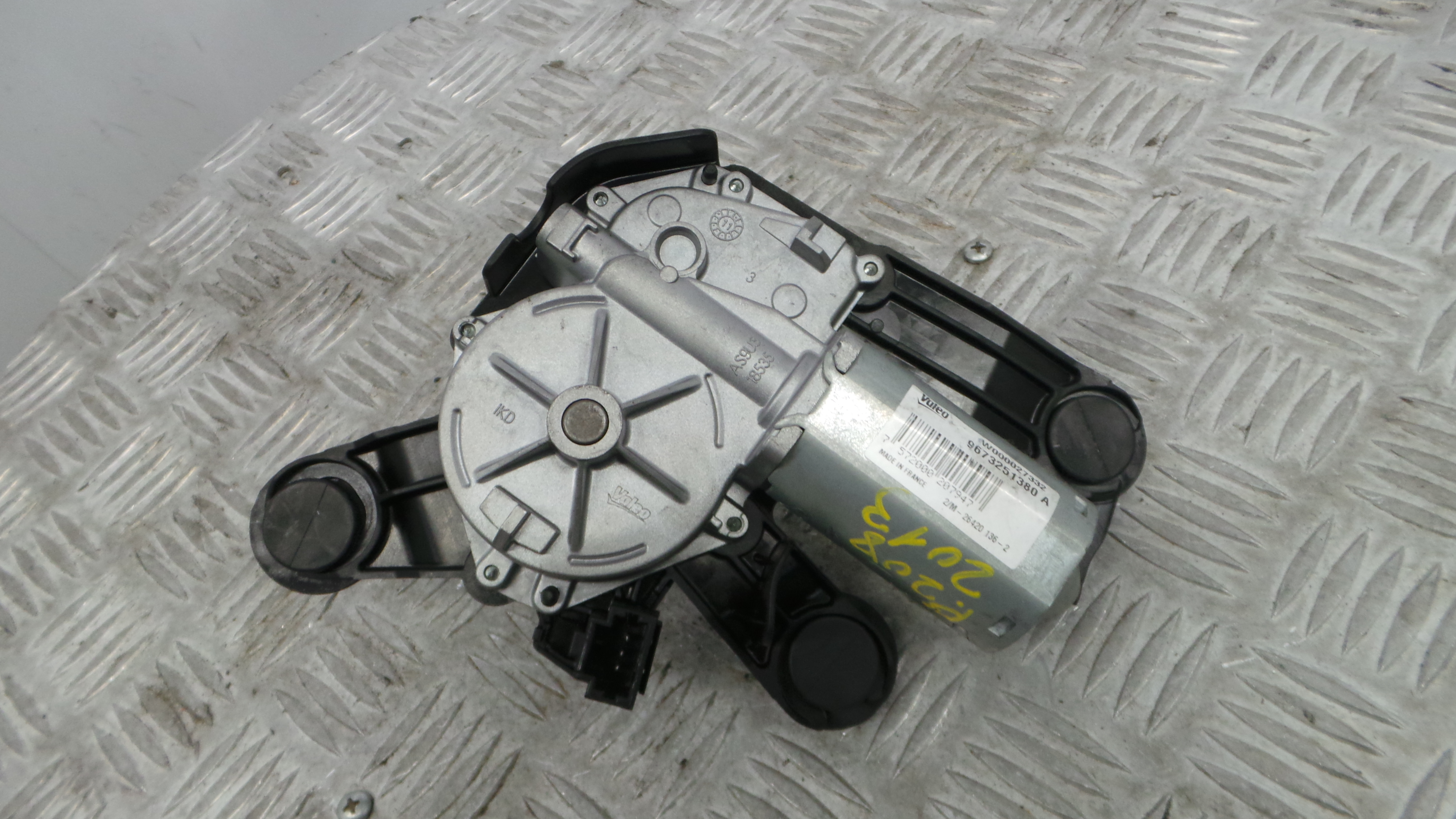 Motor Limpa Vidros Trás 9673251380 - PEUGEOT 208 I (CA_, CC_)-36711599