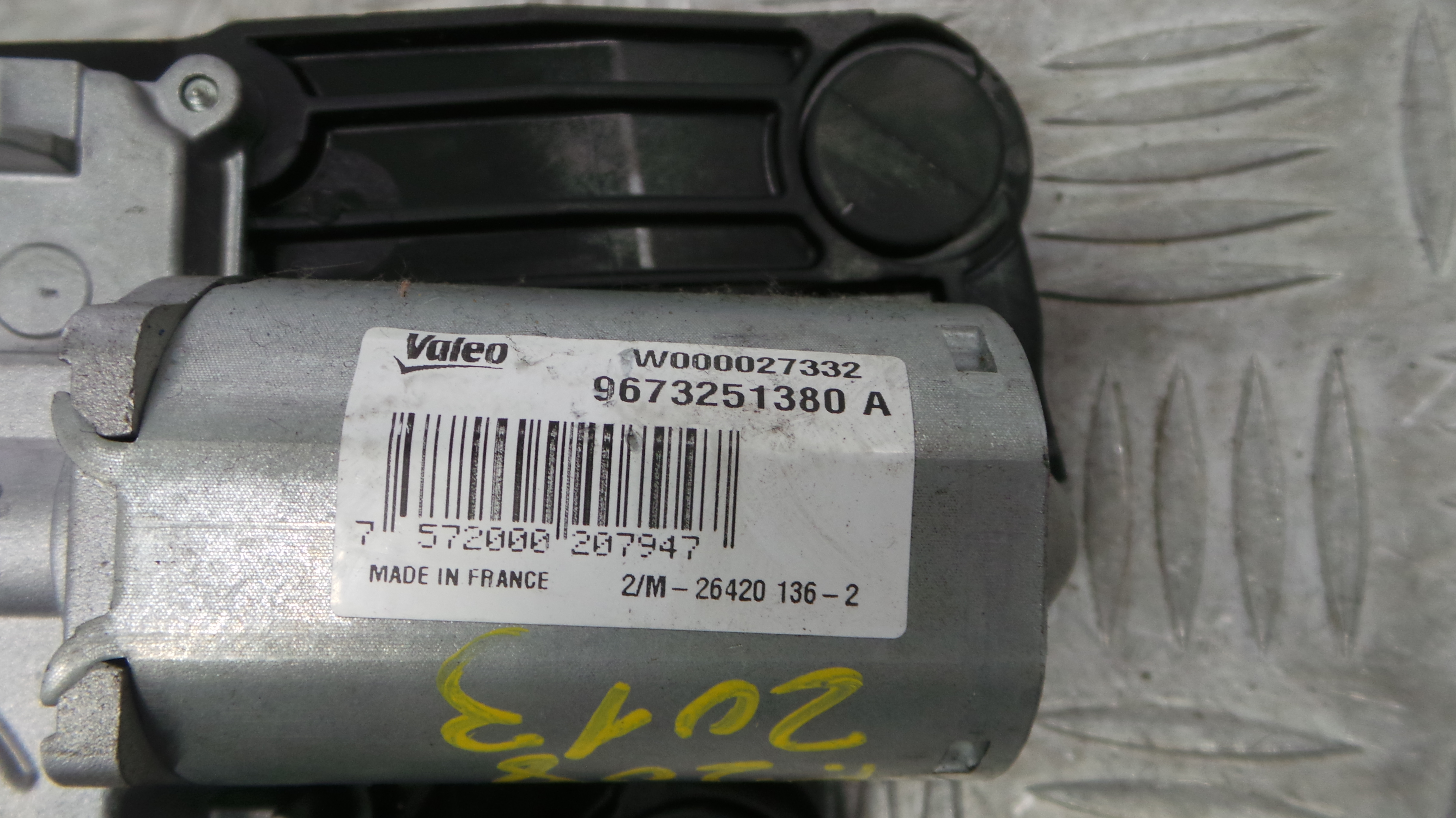 Motor Limpa Vidros Trás 9673251380 - PEUGEOT 208 I (CA_, CC_)-36711599