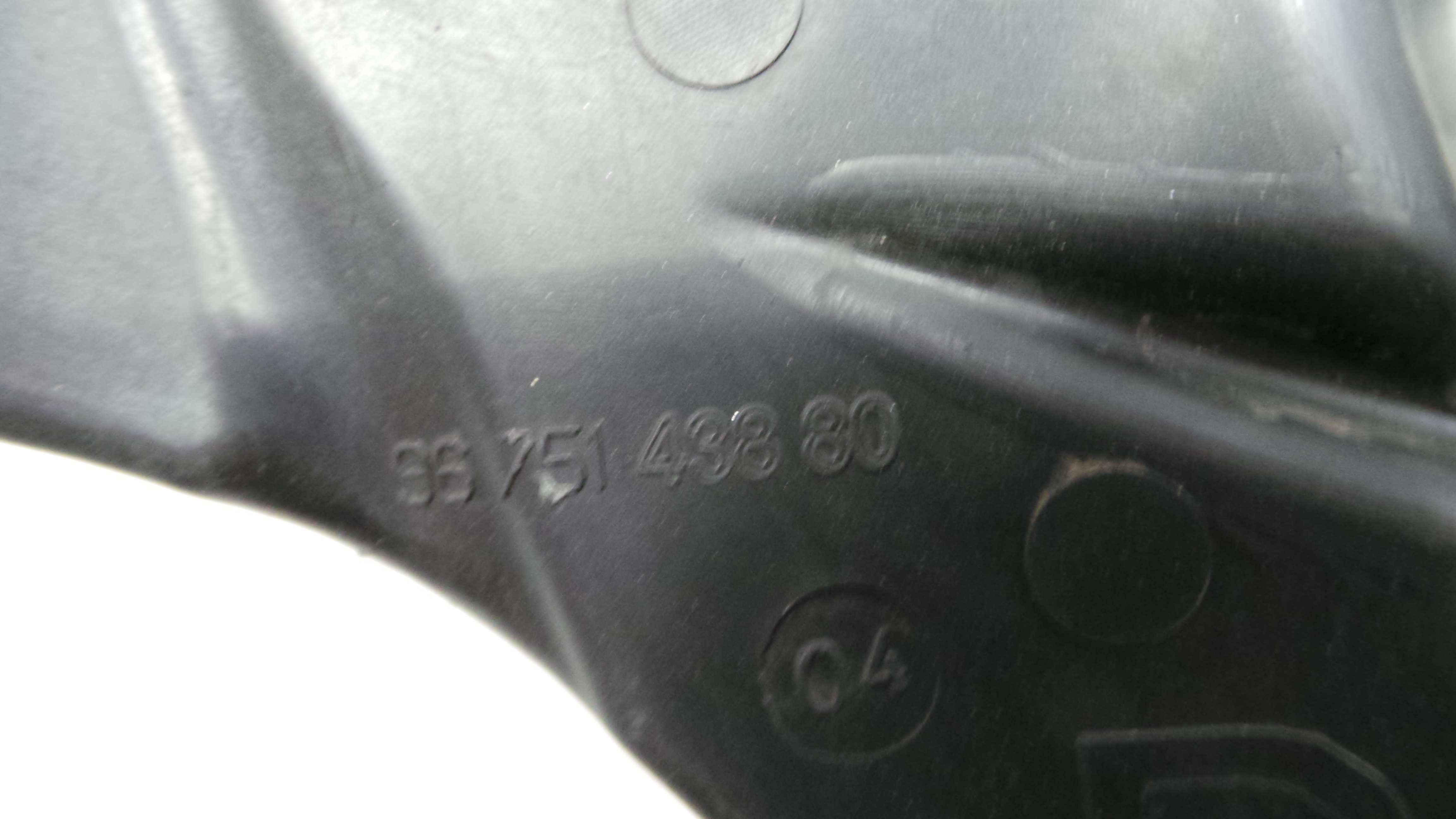 Suporte do Para Choques 9675143880 - PEUGEOT 208 I (CA_, CC_)-36713194