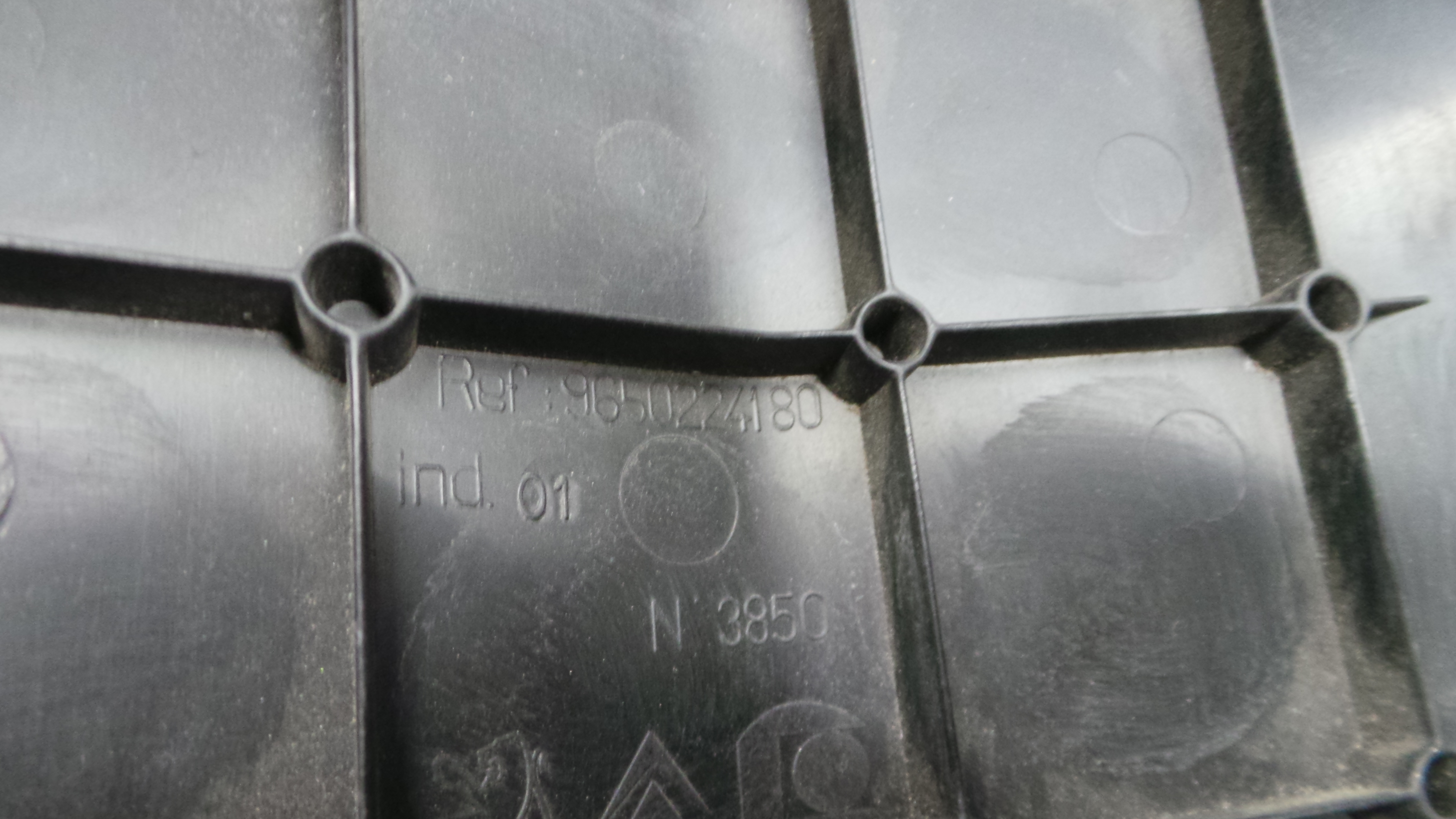 Tampa da Bateria 9650224180 - PEUGEOT 207 (WA_, WC_), 207/207+ (WA_, WC_)-36713216