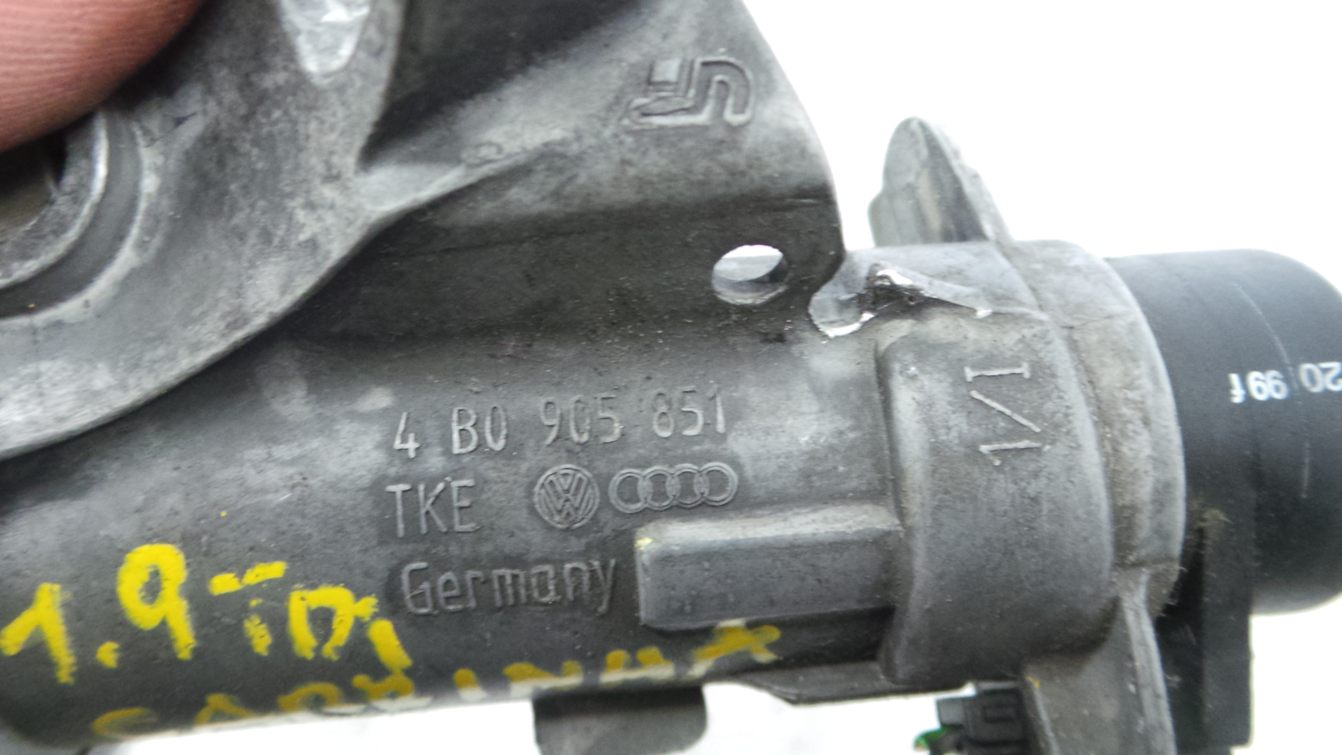 Canhão de ignição 4B0905851 - VW PASSAT B5 Estate (3B5), PASSAT B5 Variant (3B5)-36713599