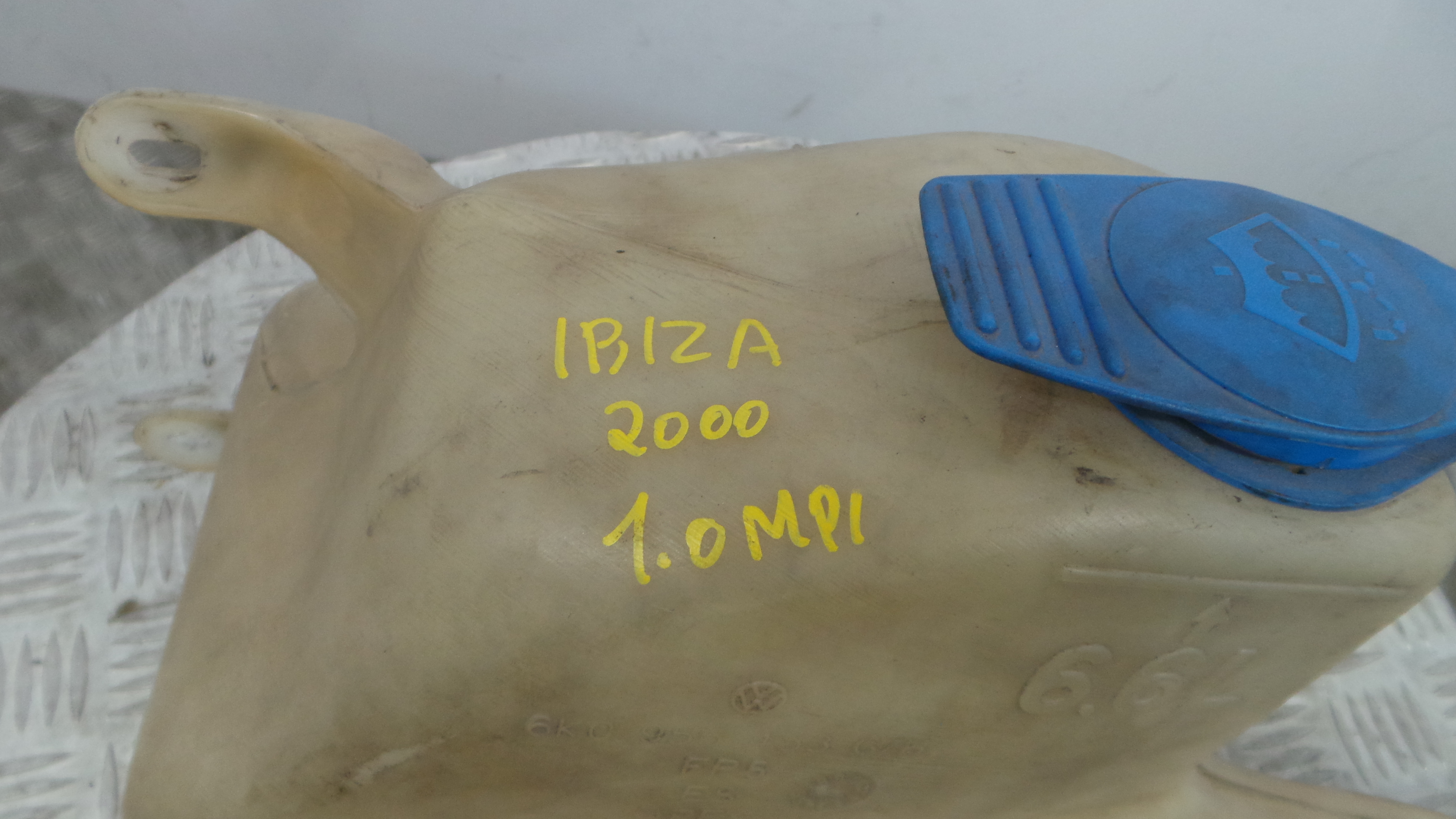 Deposito Reservatório Limpa Vidros Para Brisas 6K0955453 - SEAT IBIZA II (6K1), IBIZA Mk II (6K1)-36713602 Deposito Reservatório Limpa Vidros Para Brisas 6K0955453 - SEAT IBIZA II (6K1), IBIZA Mk II (6K1)-36713602