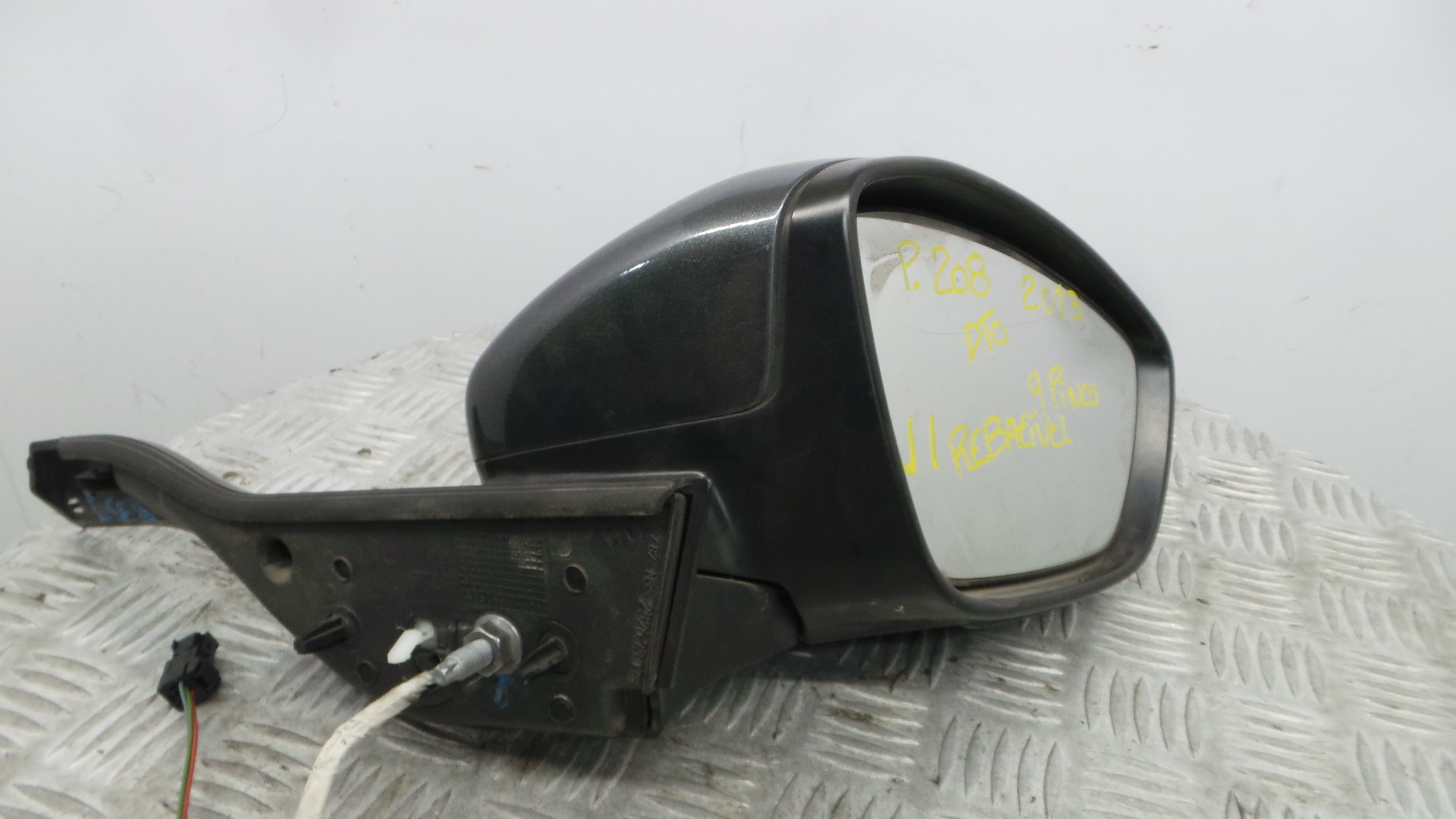 Espelho Retrovisor Dto 1611240580 - PEUGEOT 208 I (CA_, CC_)-36714572