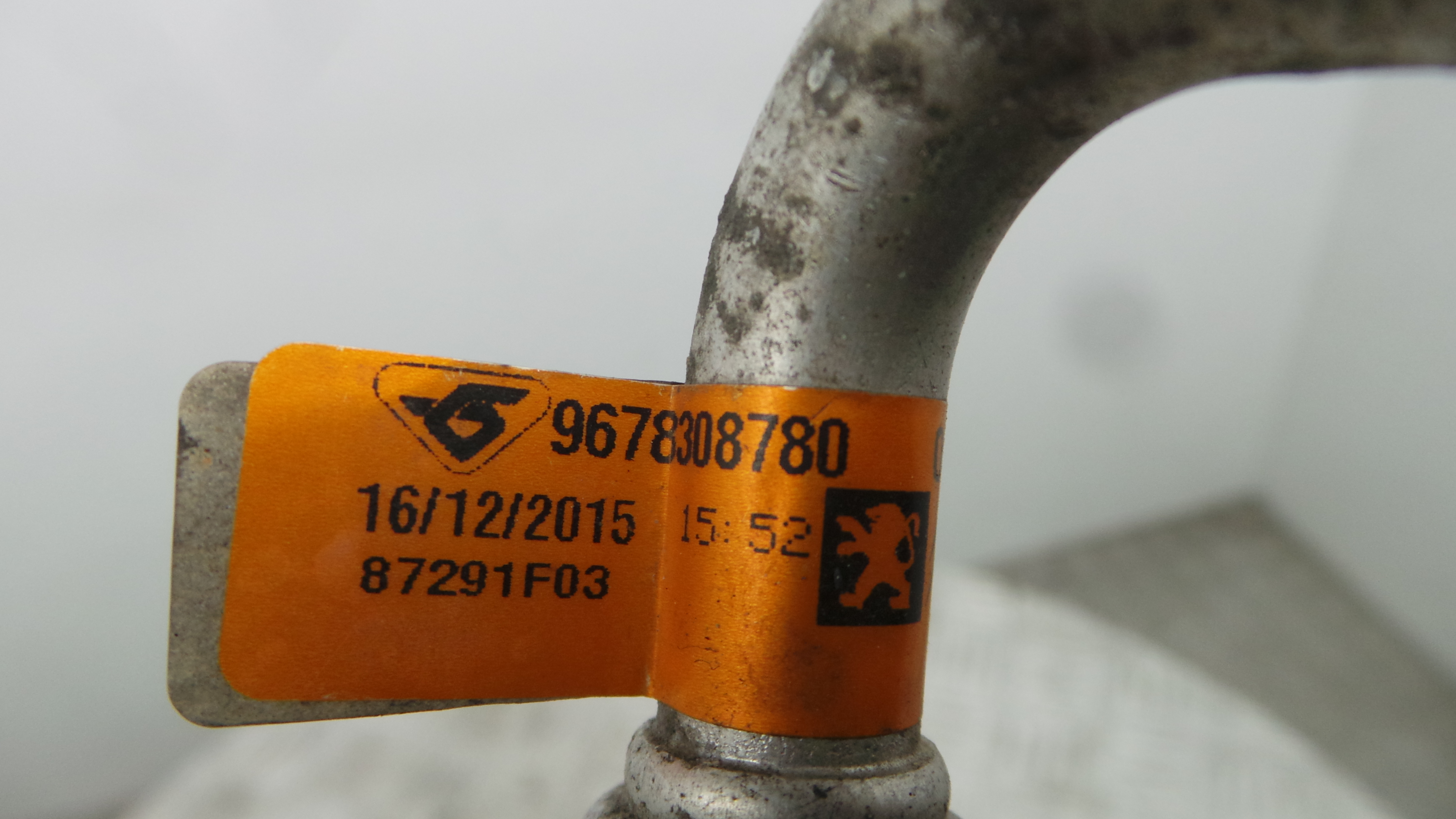 Tubo Ar Condicionado 9678308780 - PEUGEOT 208 I (CA_, CC_)-36713774
