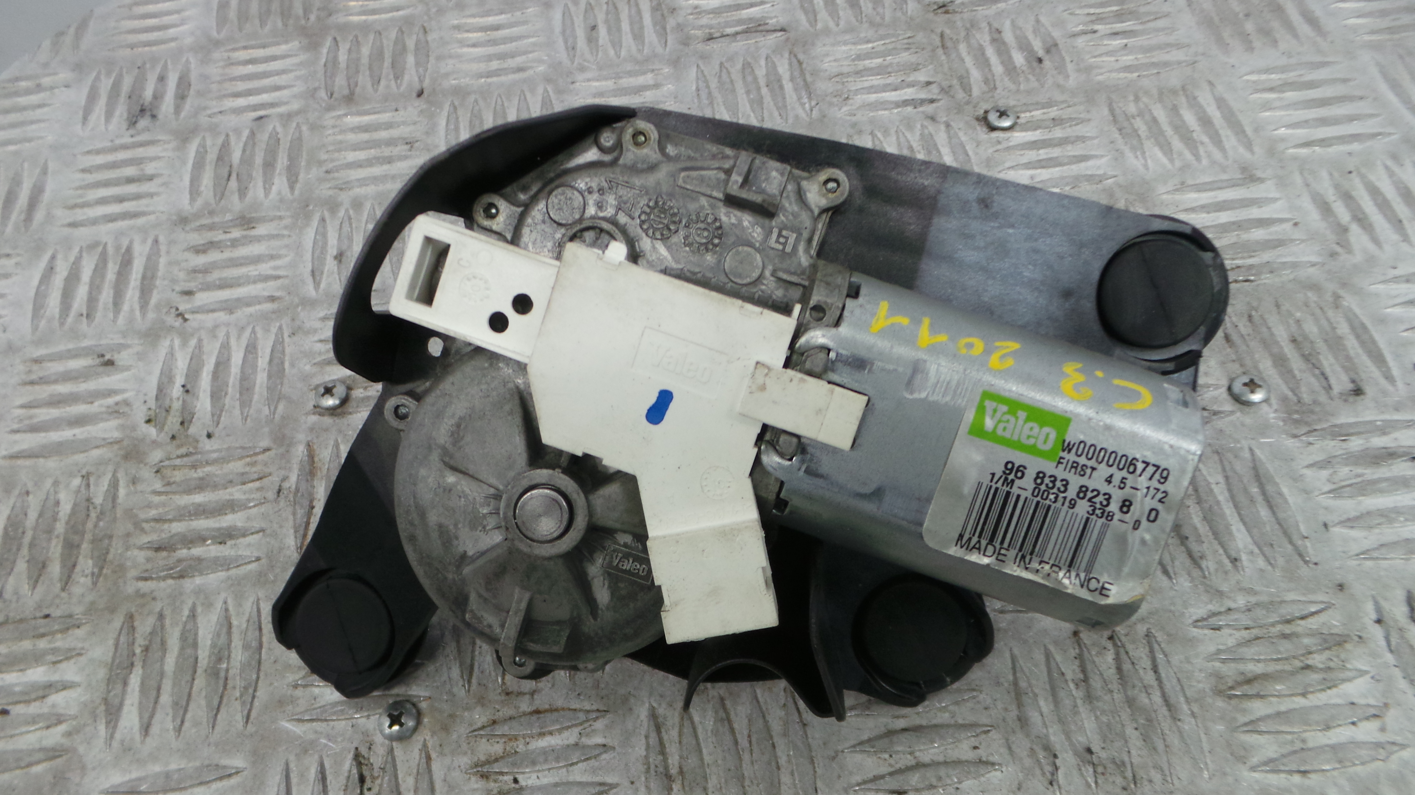 Motor Limpa Vidros Trás 9683382380 - CITROËN C3 II (SC_)-36714522