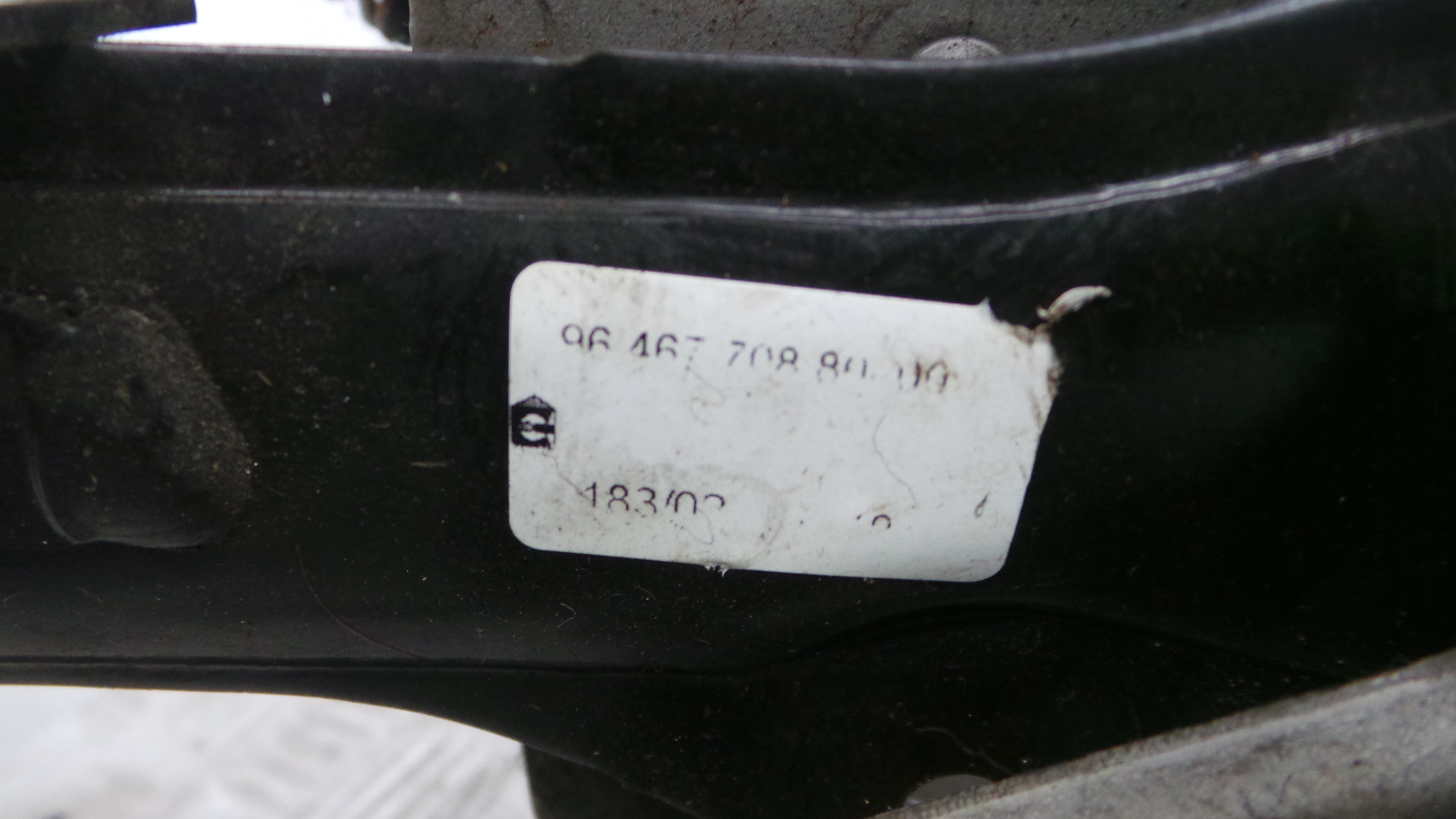 Pedal do Travão 9646770880 - PEUGEOT 307 (3A/C)-36733633