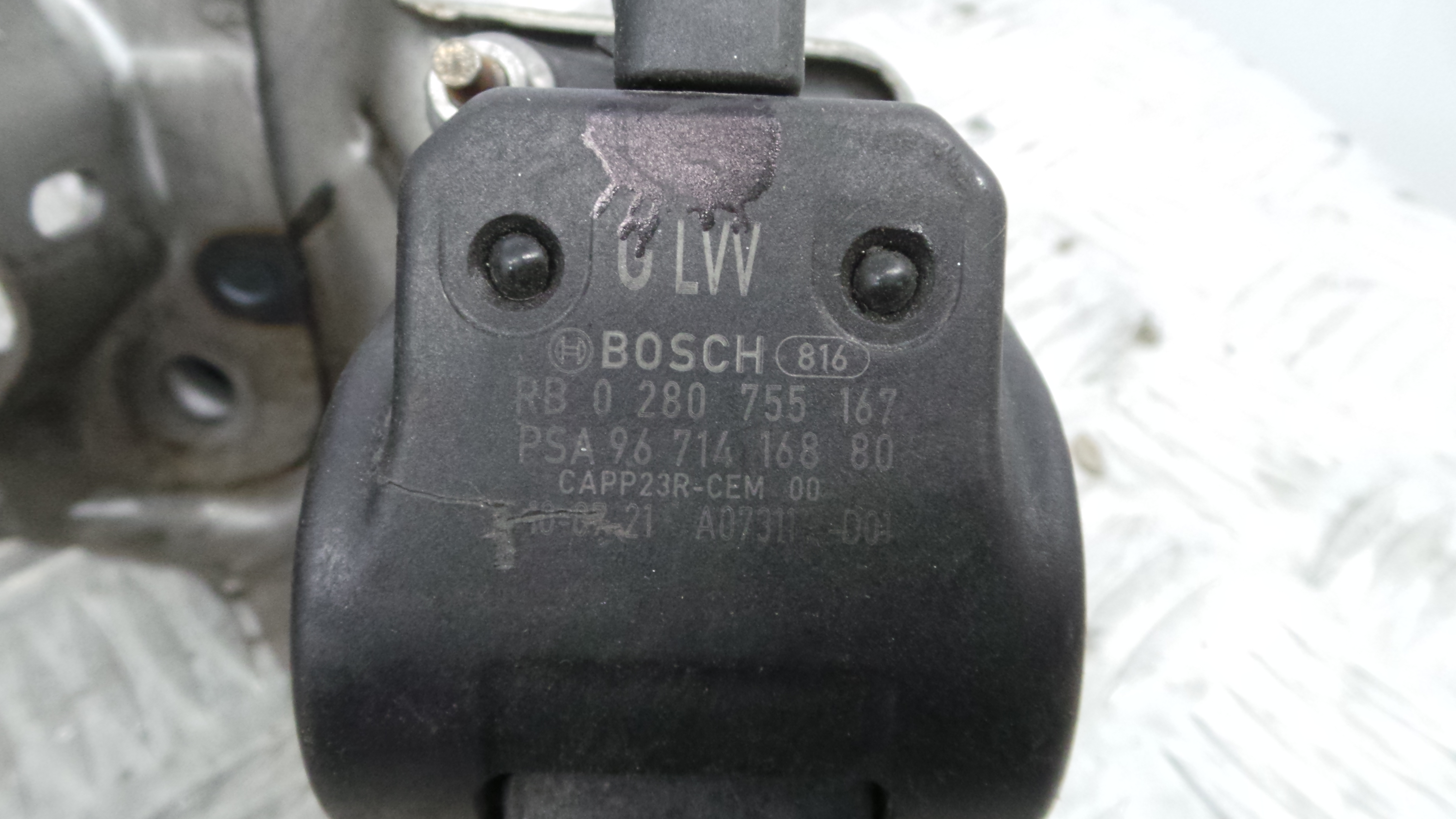 Pedal do Travão 9671416880 - CITROËN C4 PICASSO I Veículo multiuso (UD_)-36735037