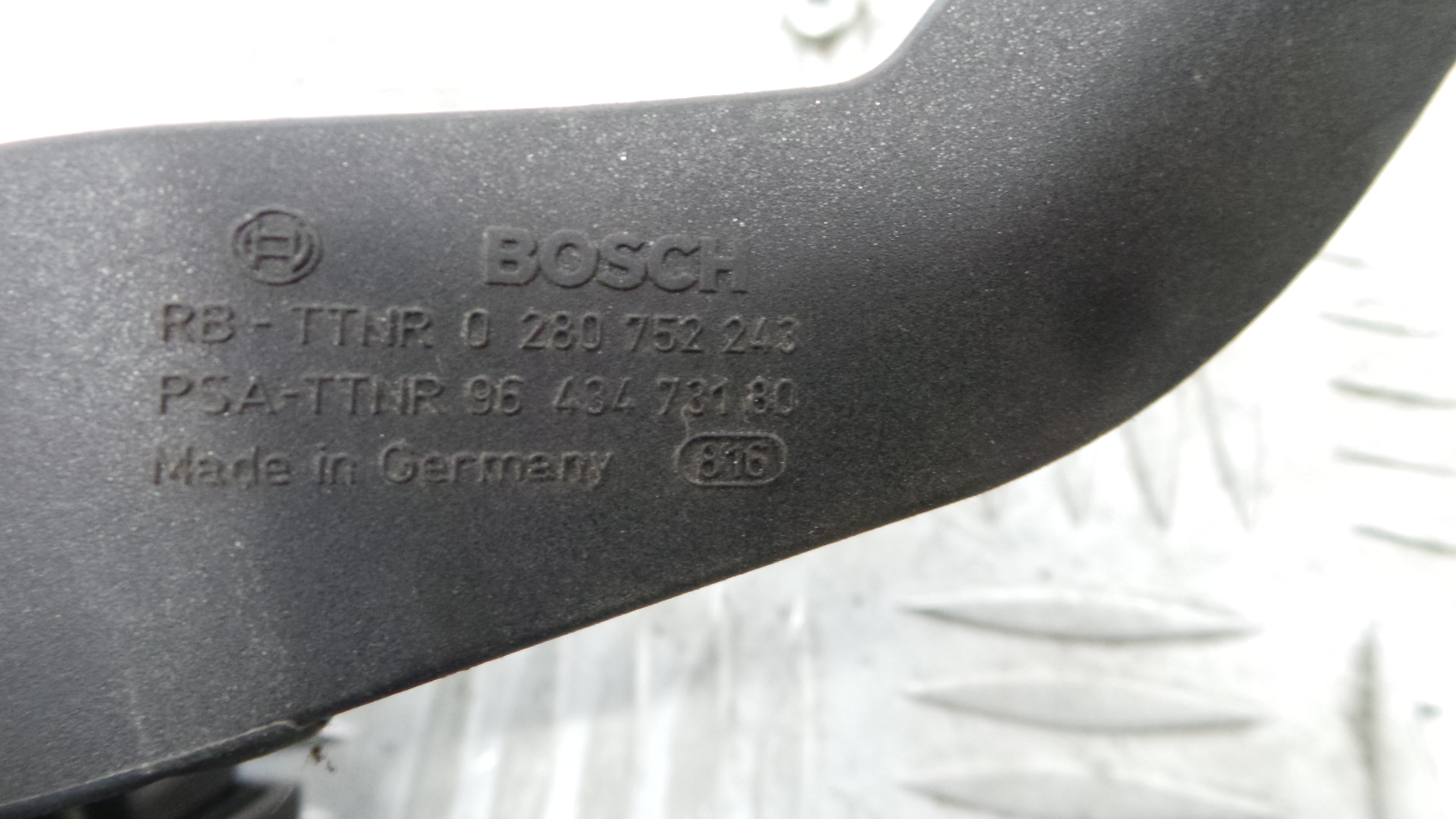 Pedal do Acelerador 9643473180 - CITROËN XSARA (N1)-36741998