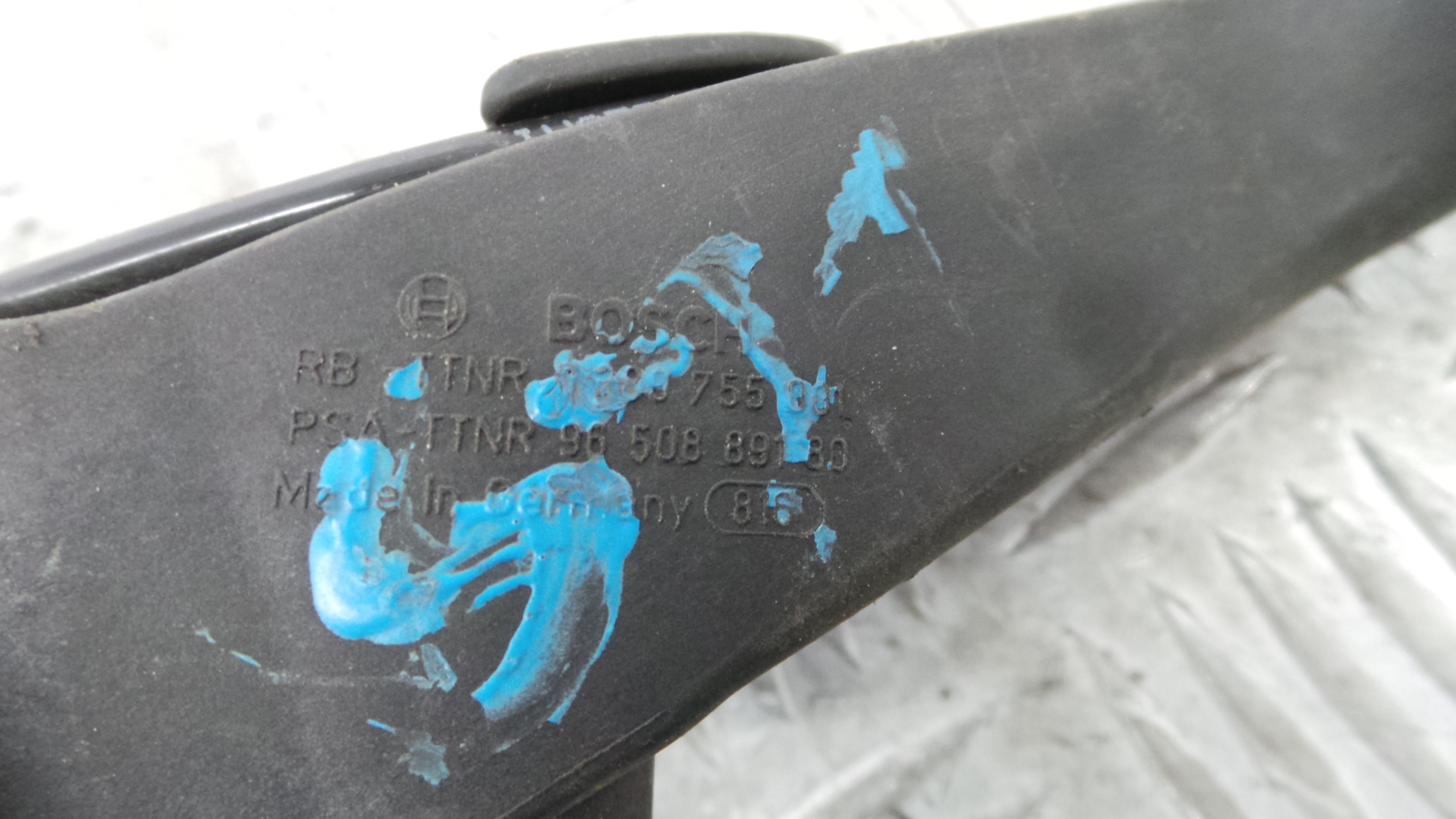 Pedal do Acelerador 9650889180 - PEUGEOT 307 (3A/C)-36742010