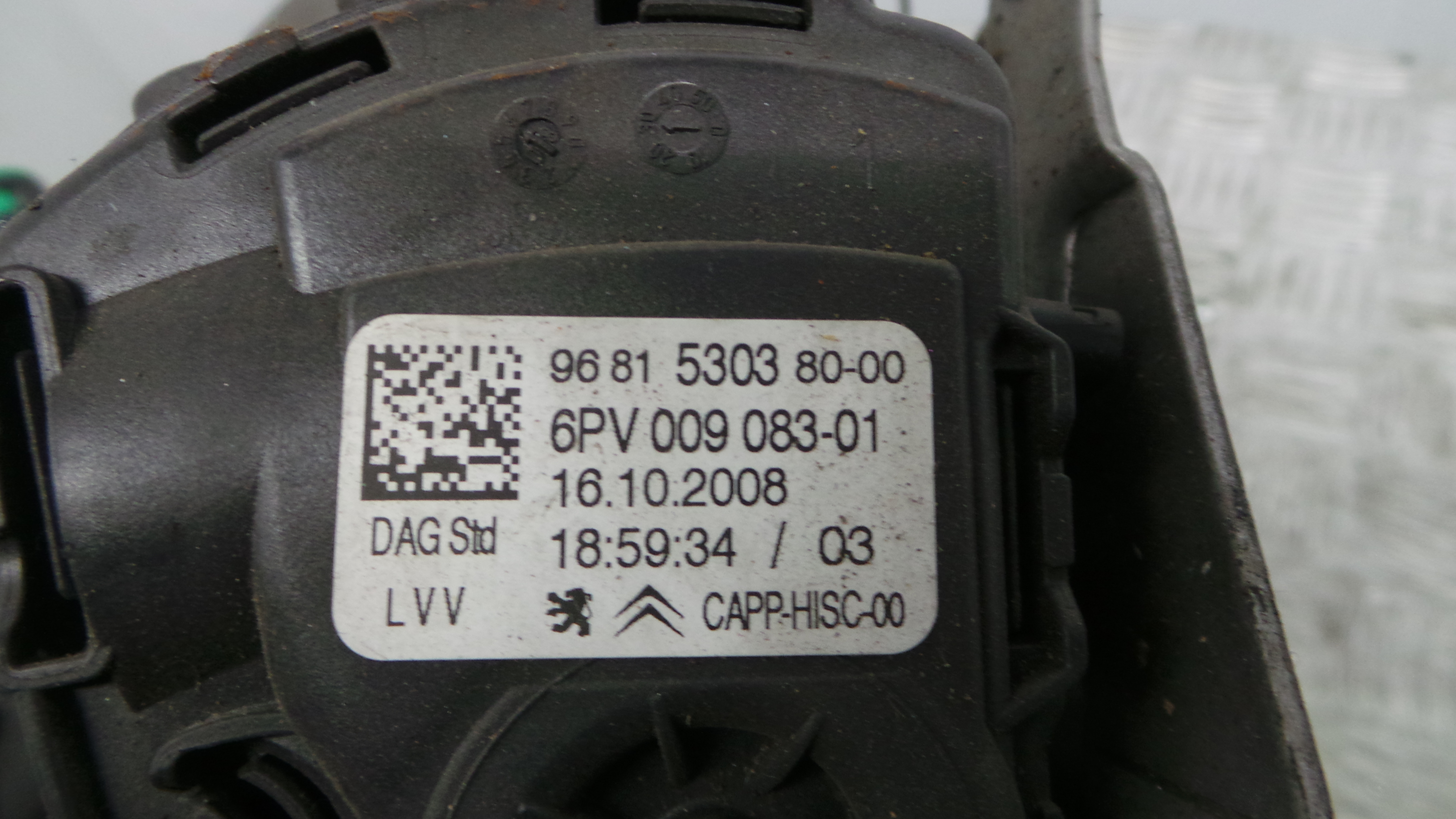 Pedal do Travão 4500Q8 - PEUGEOT 308 SW I (4E_, 4H_)-36742029