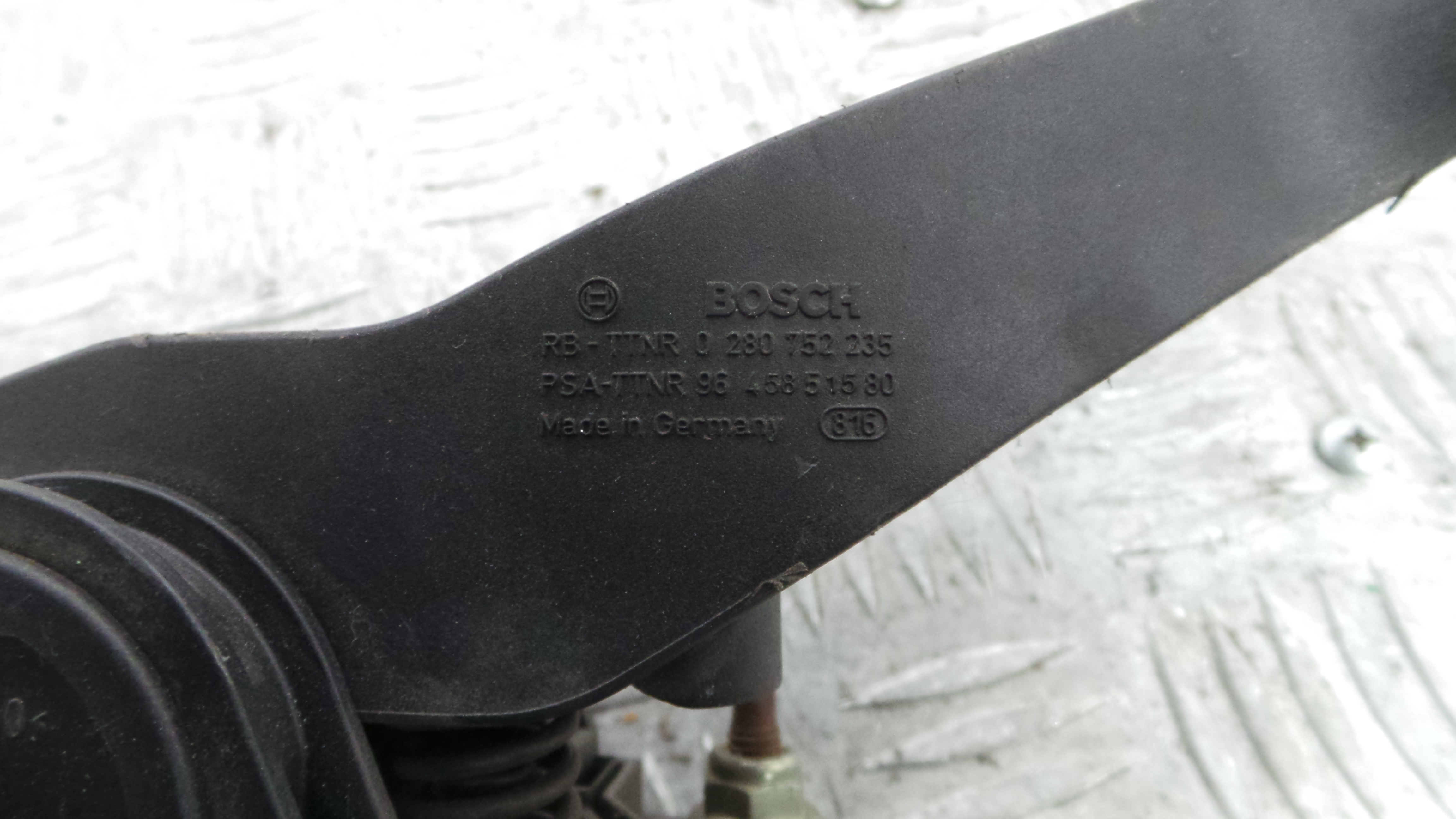 Pedal do Travão 9645851580 - PEUGEOT 307 SW (3H)-36742566