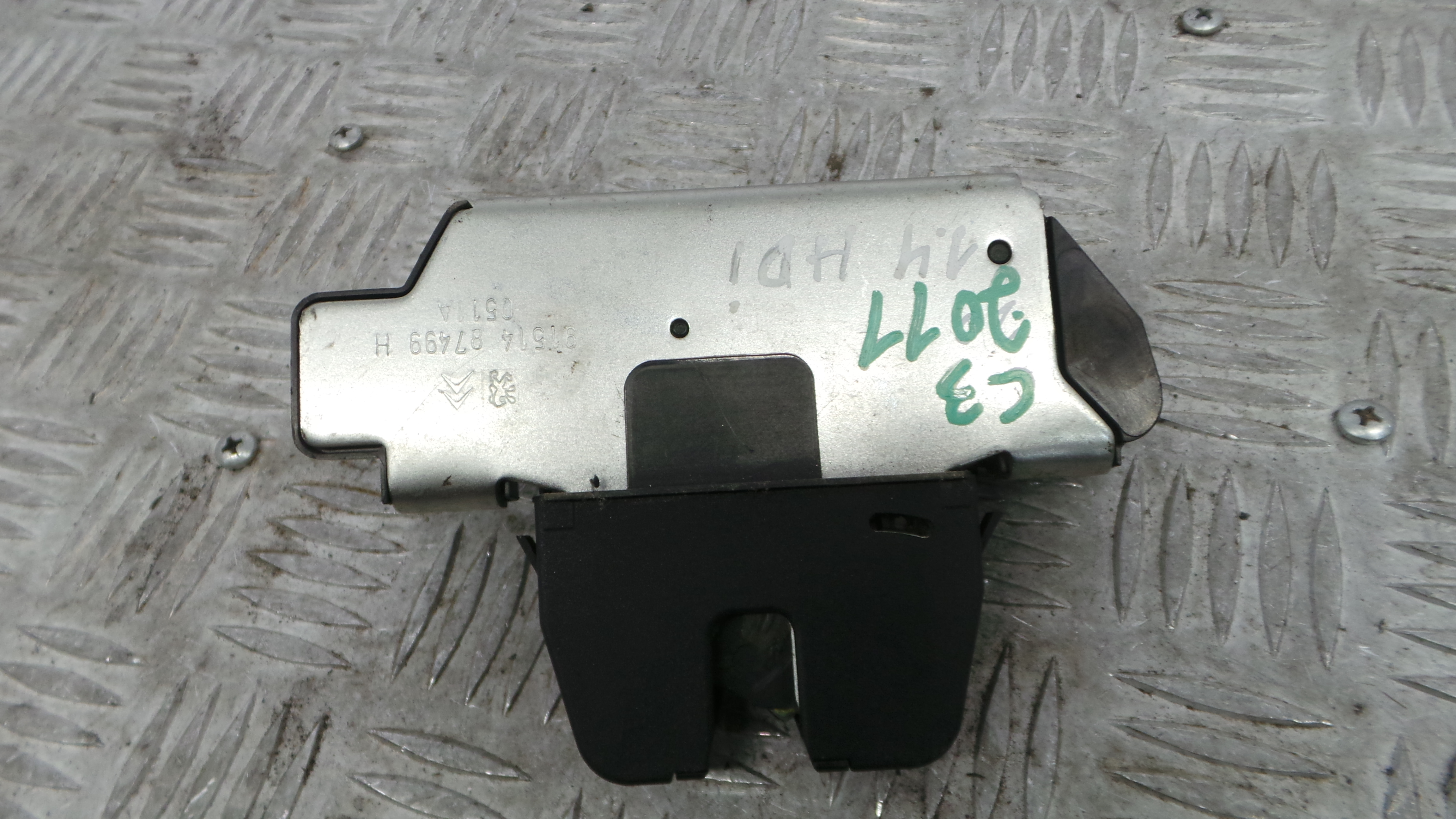 Fecho Mala  9151487499H - CITROËN C3 II (SC_)-36750454