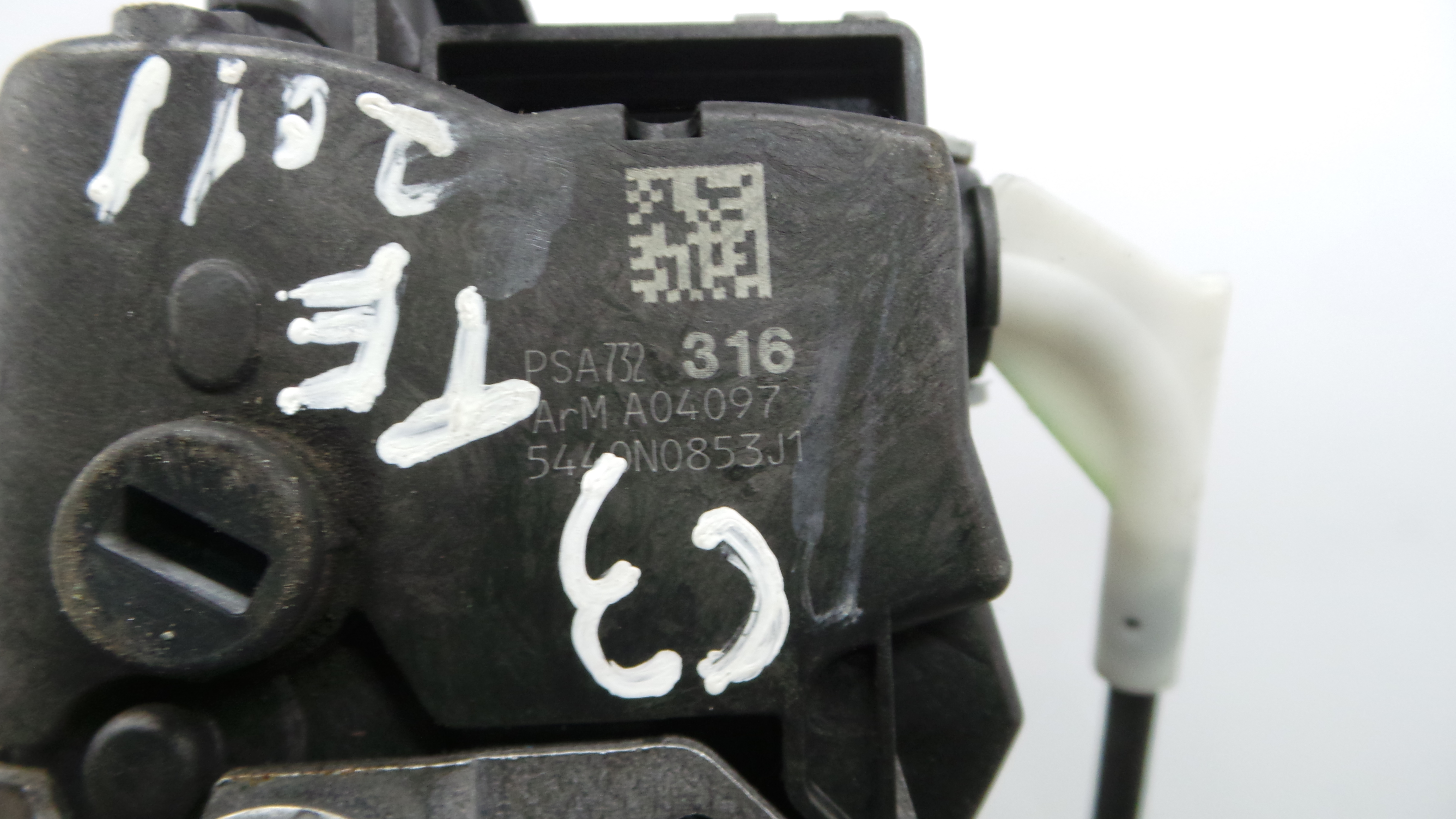 Fecho da Porta Trás Esq 732316 - CITROËN C3 II (SC_)-36751512