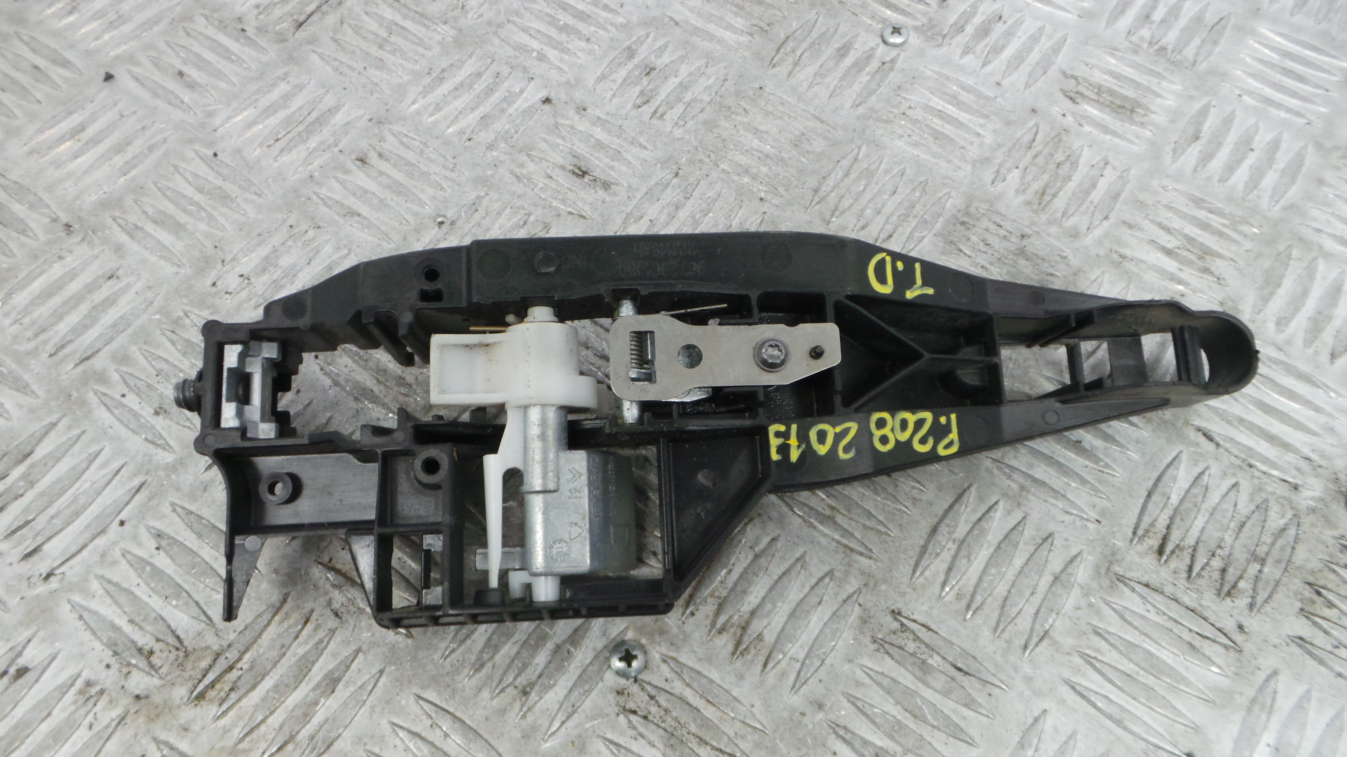 Puxador Exterior Trás Direita 9672961080 - PEUGEOT 208 I (CA_, CC_)-36754427