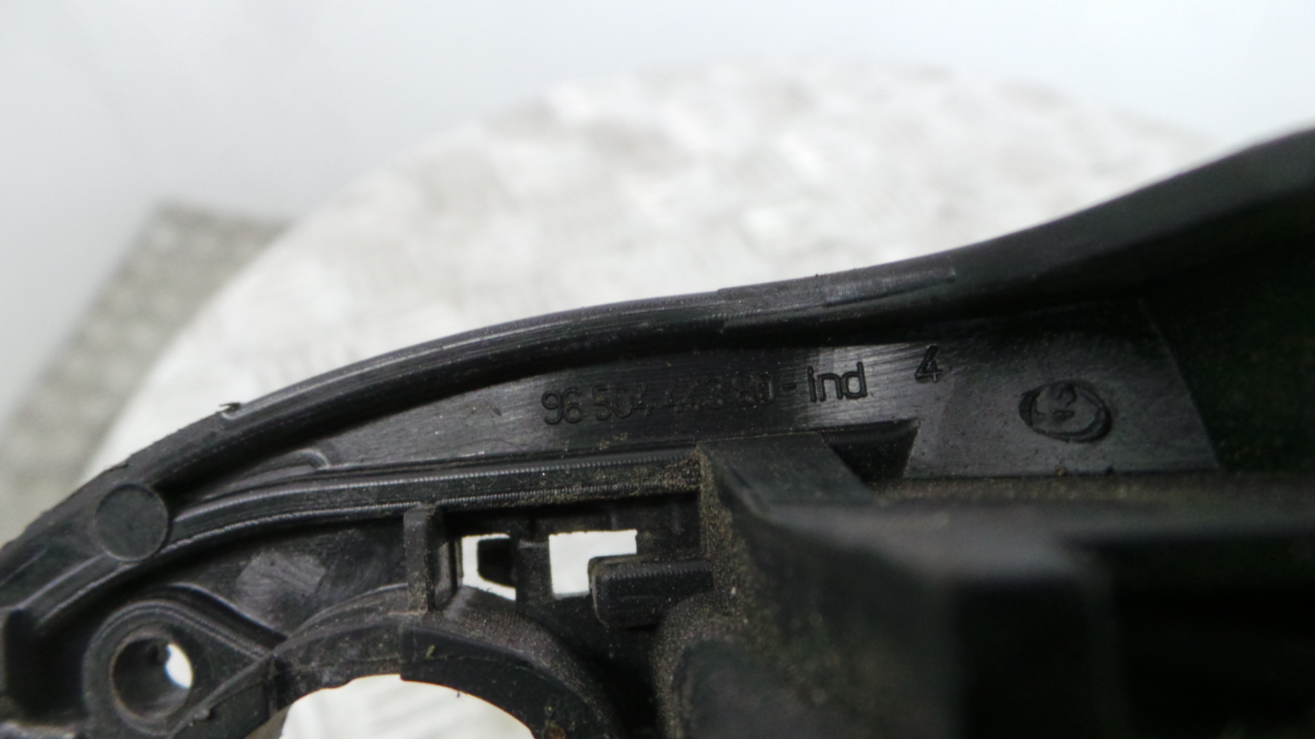 Puxador Exterior Frente Direita  9650444380 - CITROËN C2 (JM_)-36754537