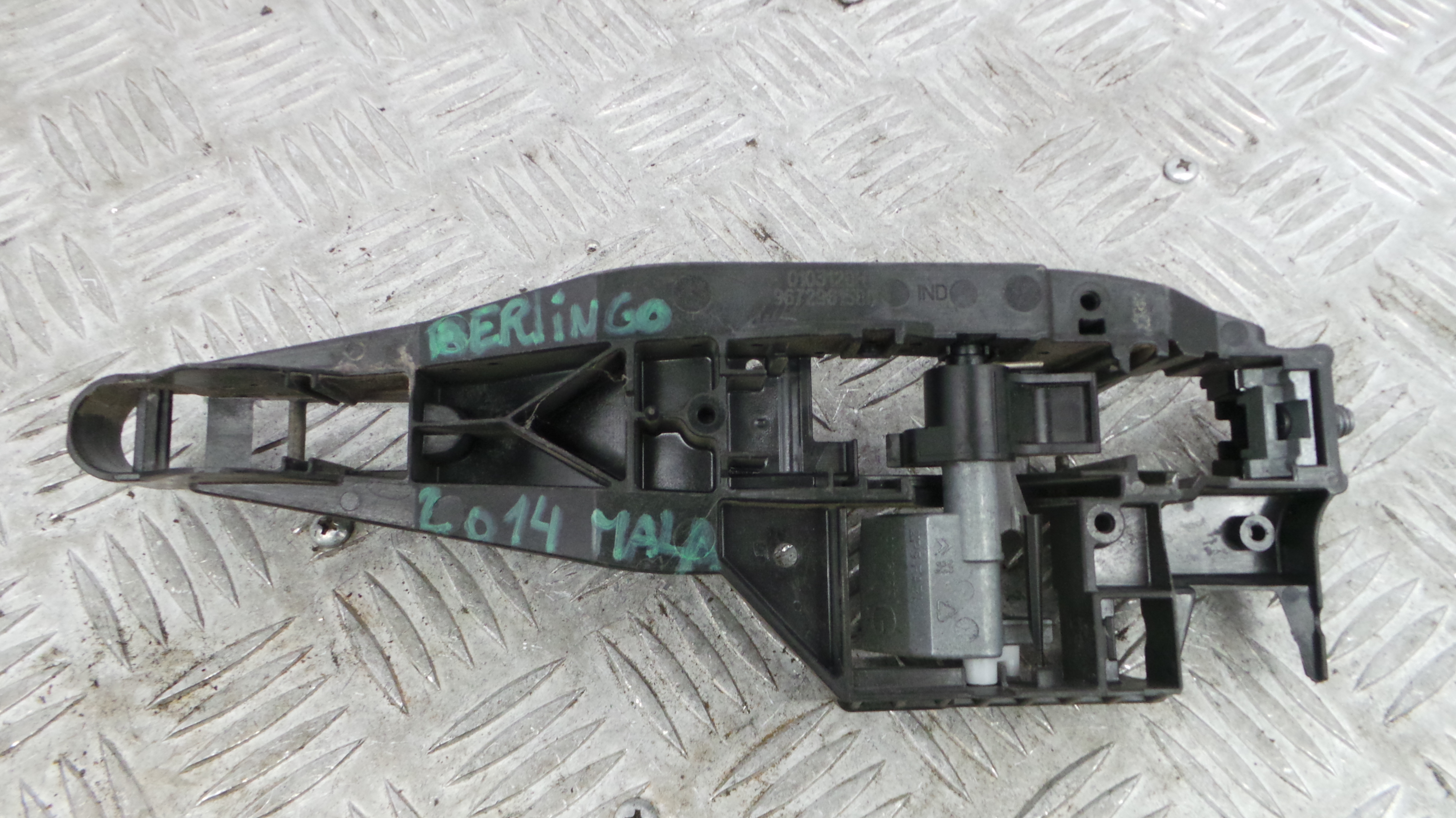 Puxador Exterior da Tampa da Mala 9672961580 - CITROËN BERLINGO Caixa/monovolume (B9)-36754543