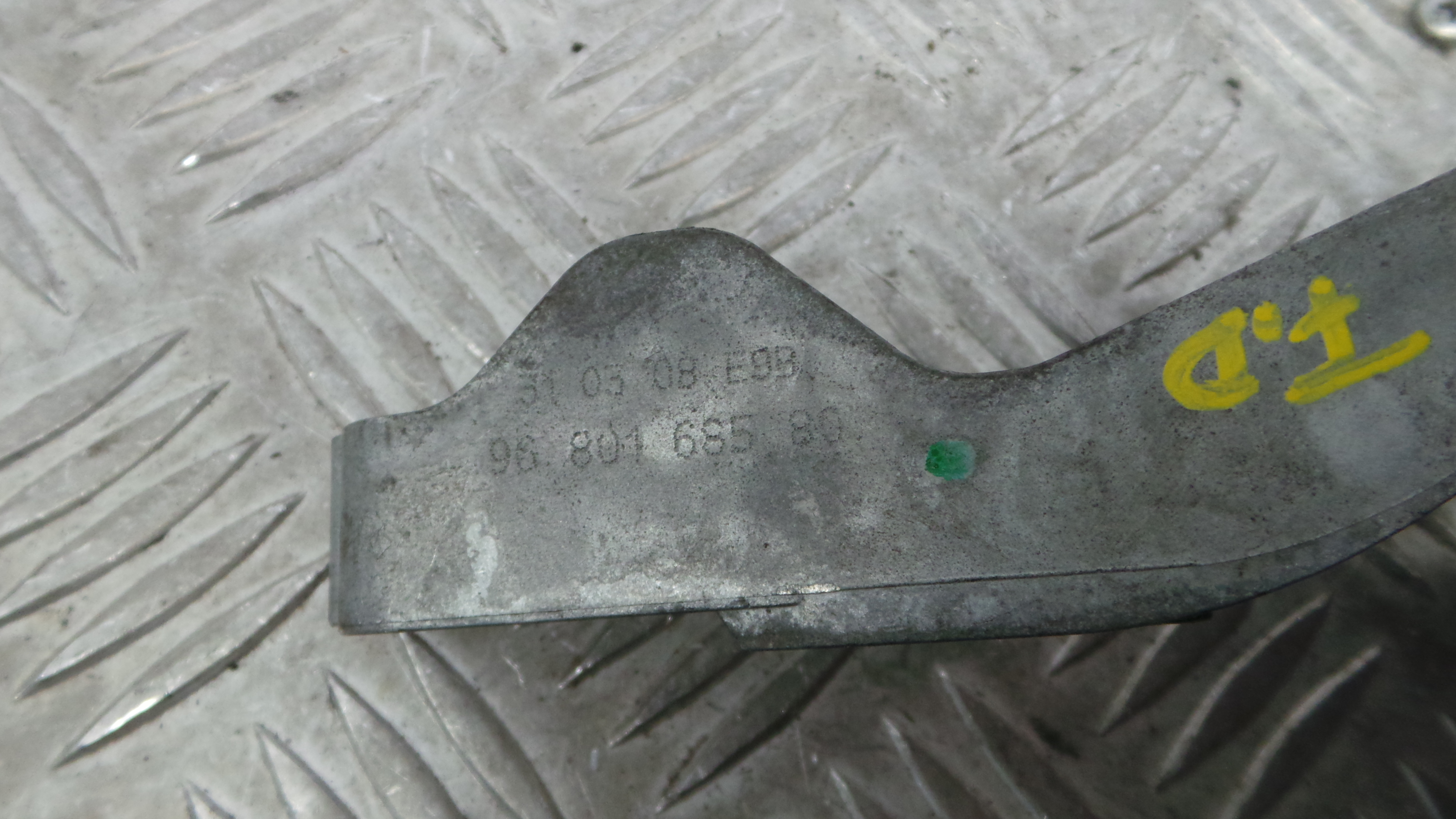 Puxador Exterior Frente Direita 9680168580 - PEUGEOT 308 I (4A_, 4C_)-36754615