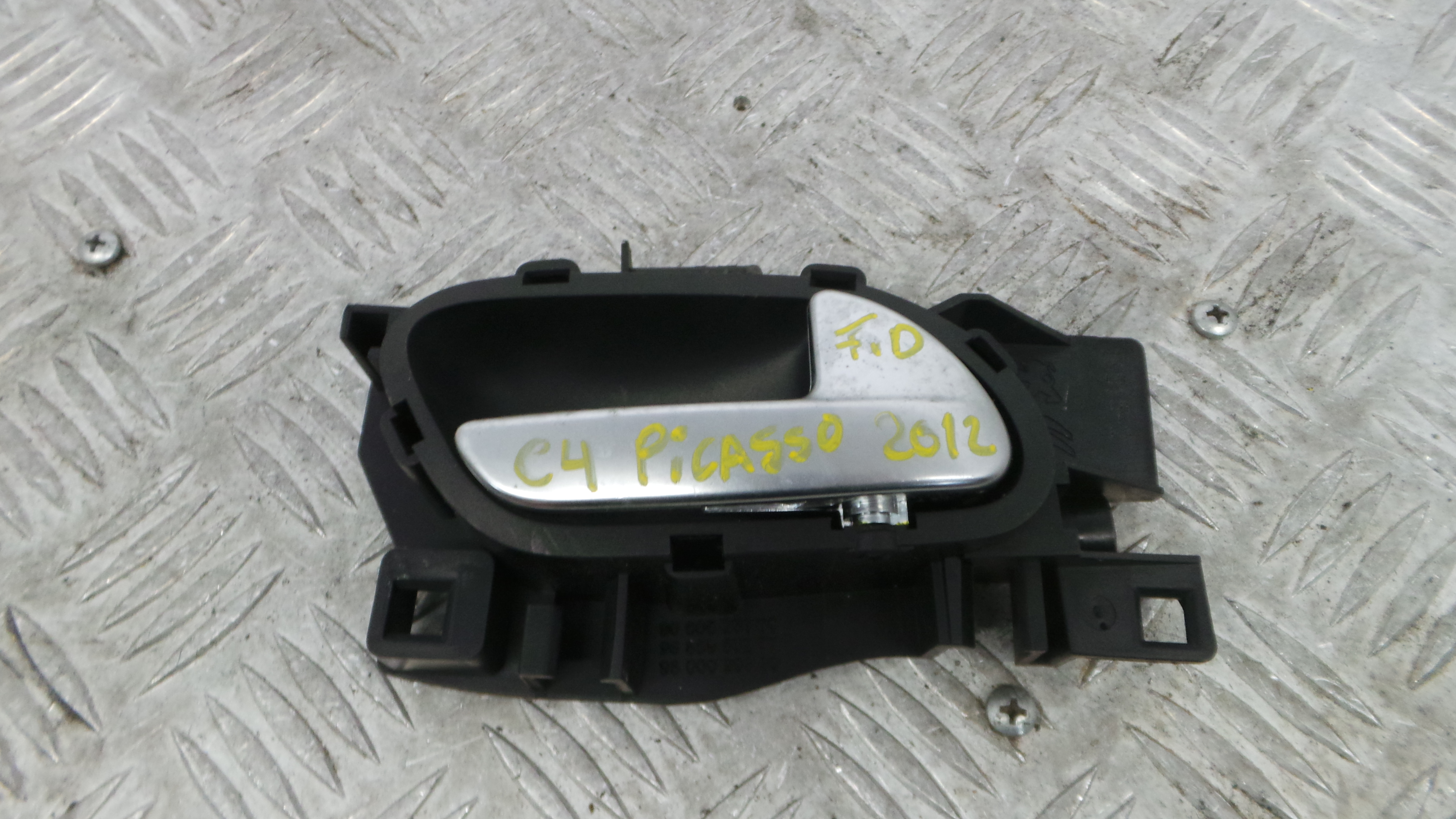 Puxador Interior Frente Direita 9660525380 - CITROËN C4 PICASSO I Veículo multiuso (UD_)-36754639