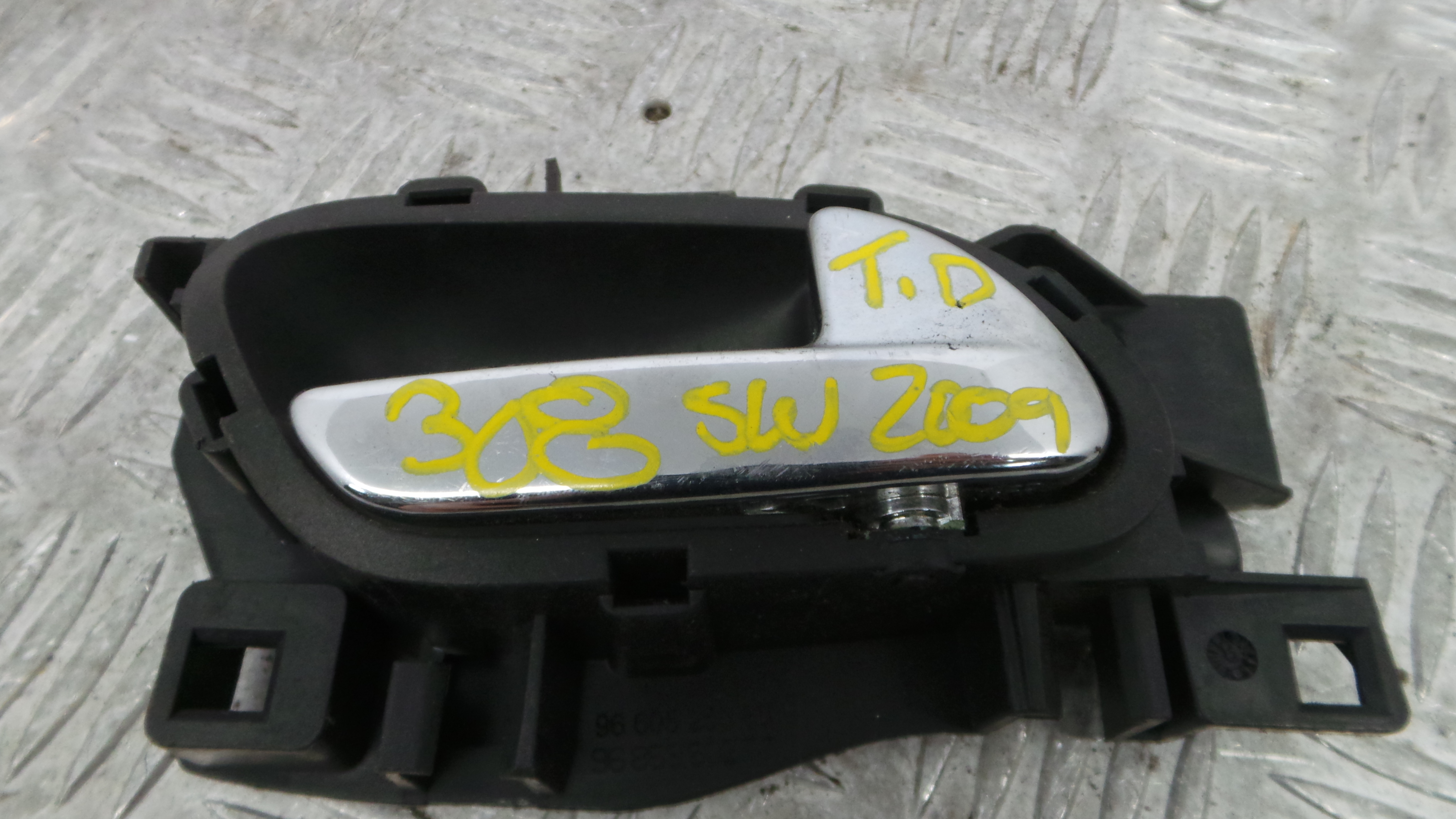 Puxador Interior Traseiro Direita 9660525380 - PEUGEOT 308 SW I (4E_, 4H_)-36754654 Puxador Interior Traseiro Direita 9660525380 - PEUGEOT 308 SW I (4E_, 4H_)-36754654