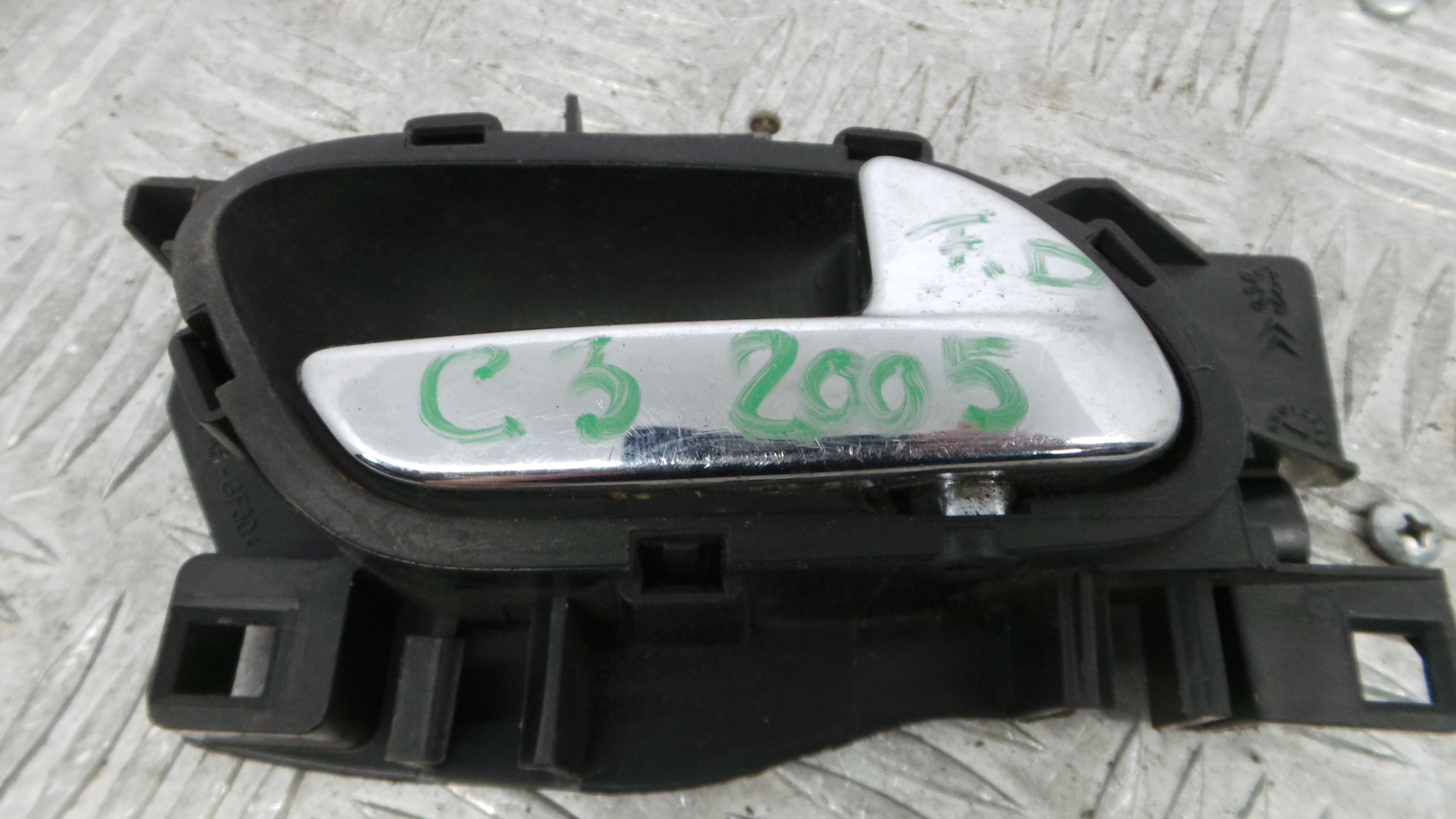 Puxador Interior Frente Direita 9683446577 - CITROËN C3 I (FC_, FN_)-36754669